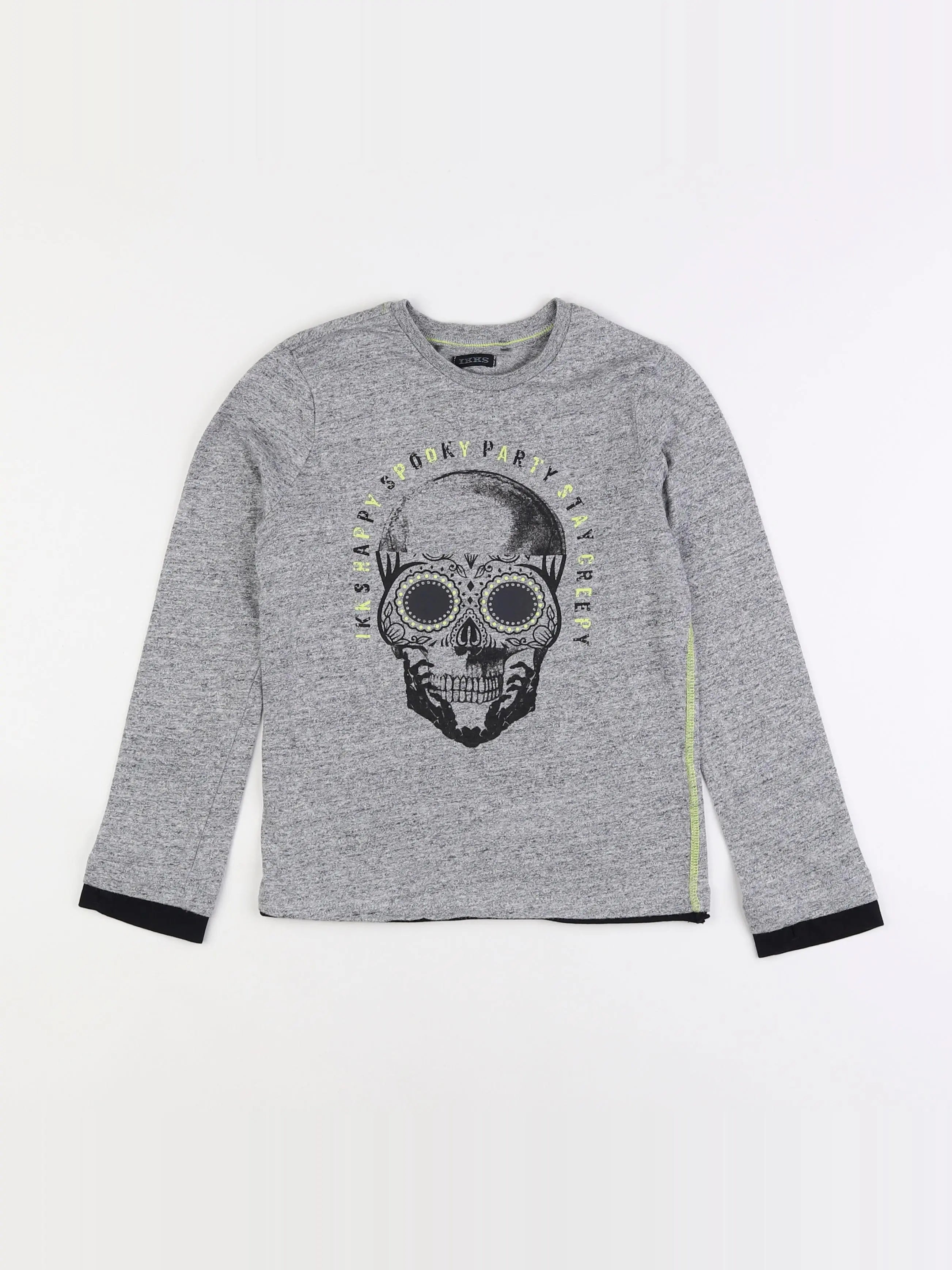 IKKS - tee-shirt gris - 5 ans