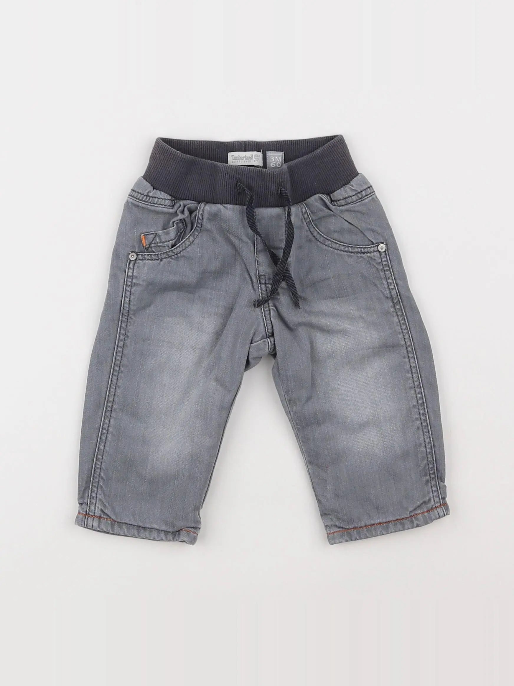 Timberland - jean doublé gris - 3 mois