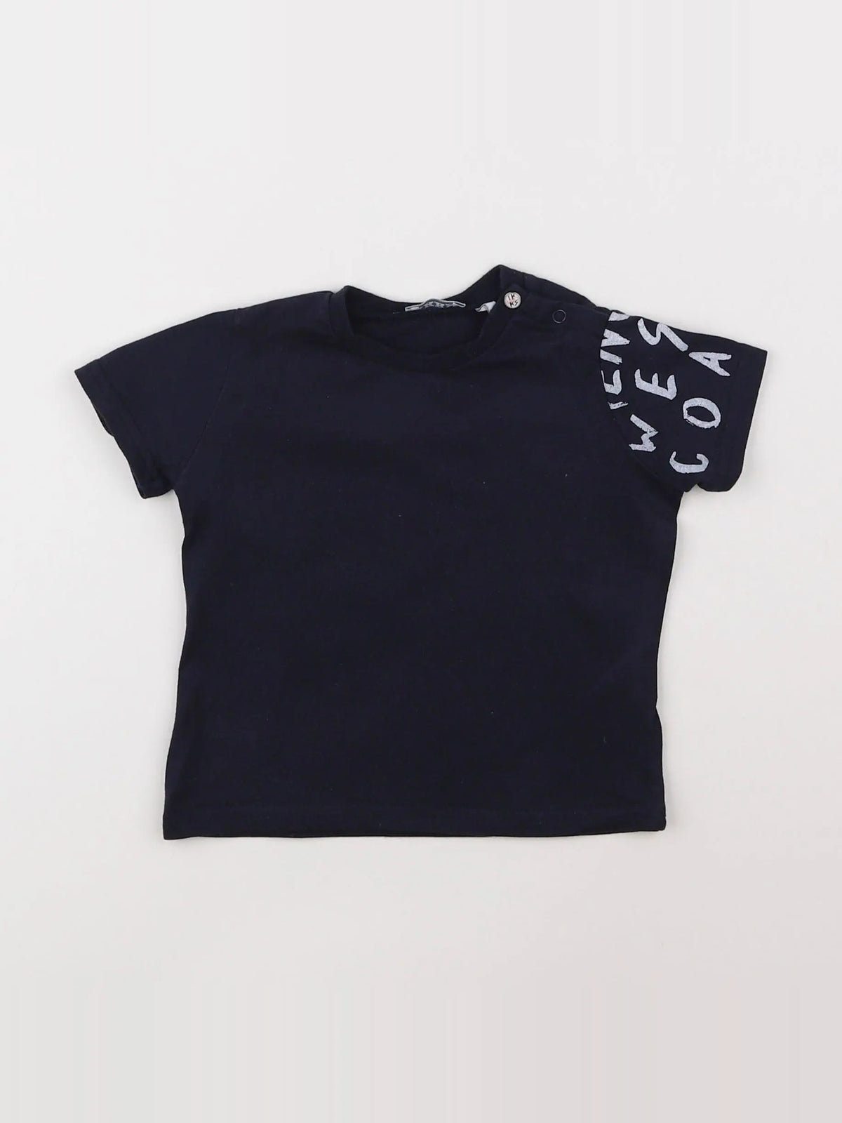 IKKS - tee-shirt bleu - 6 mois
