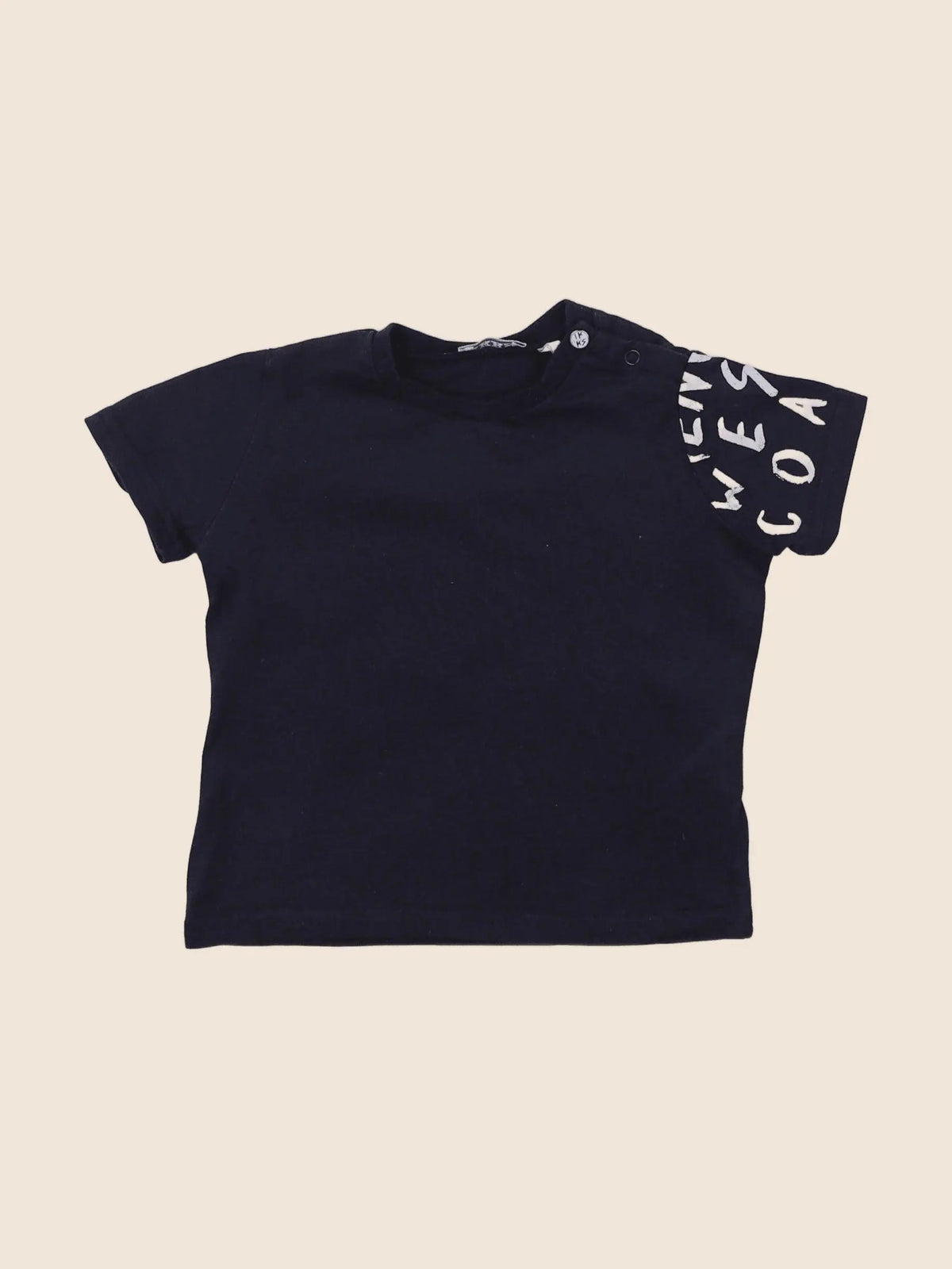 IKKS - tee-shirt bleu - 6 mois
