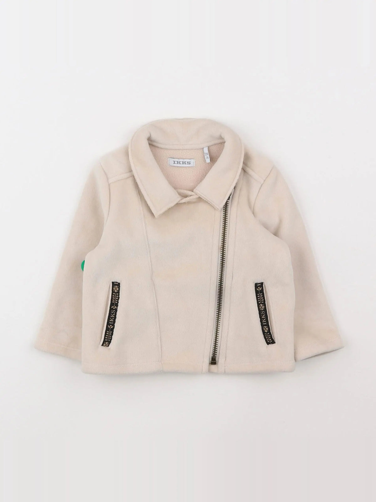 IKKS - veste beige - 12 mois