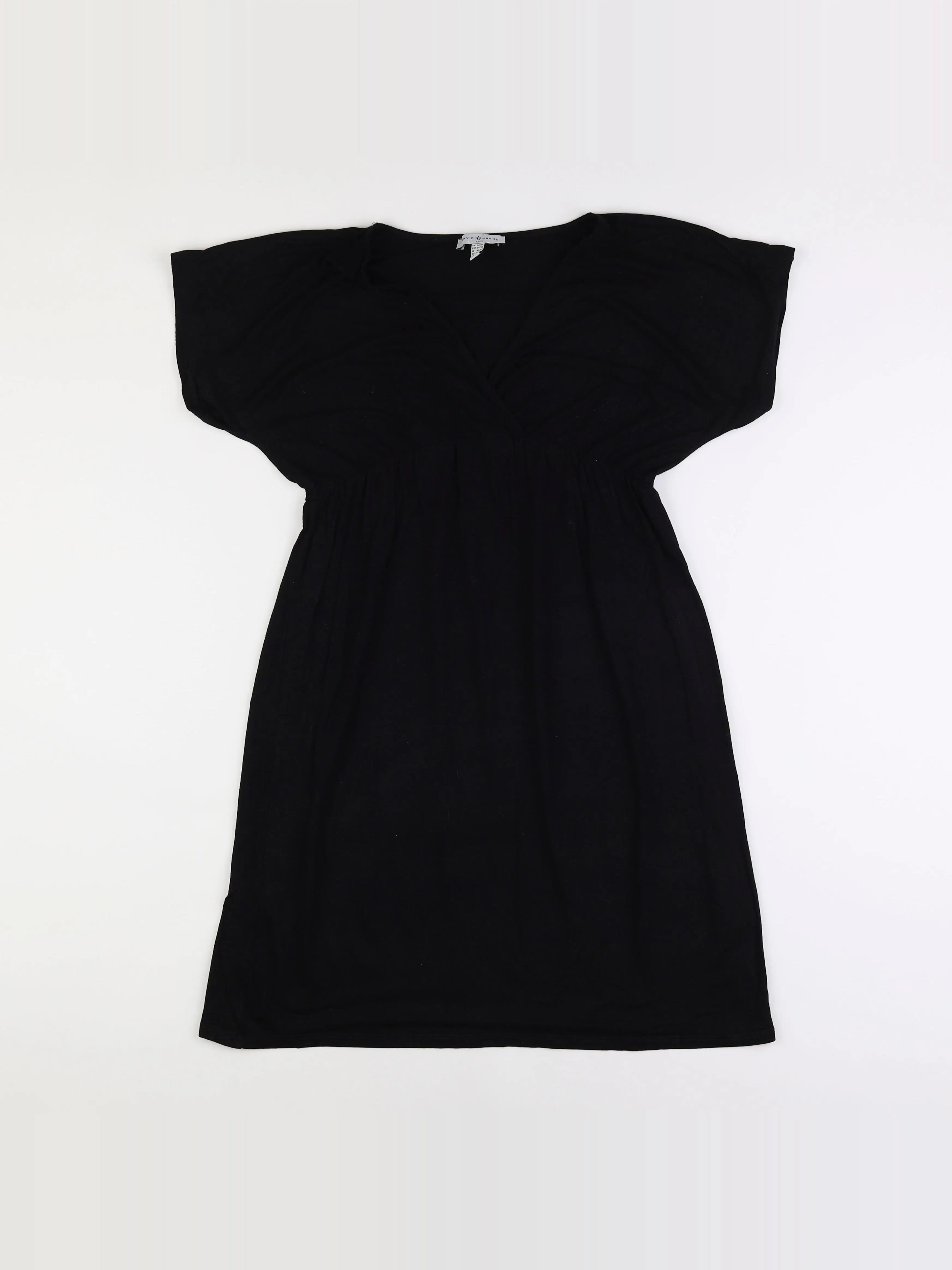 Envie de fraise - robe grossesse noir - 36 à 38