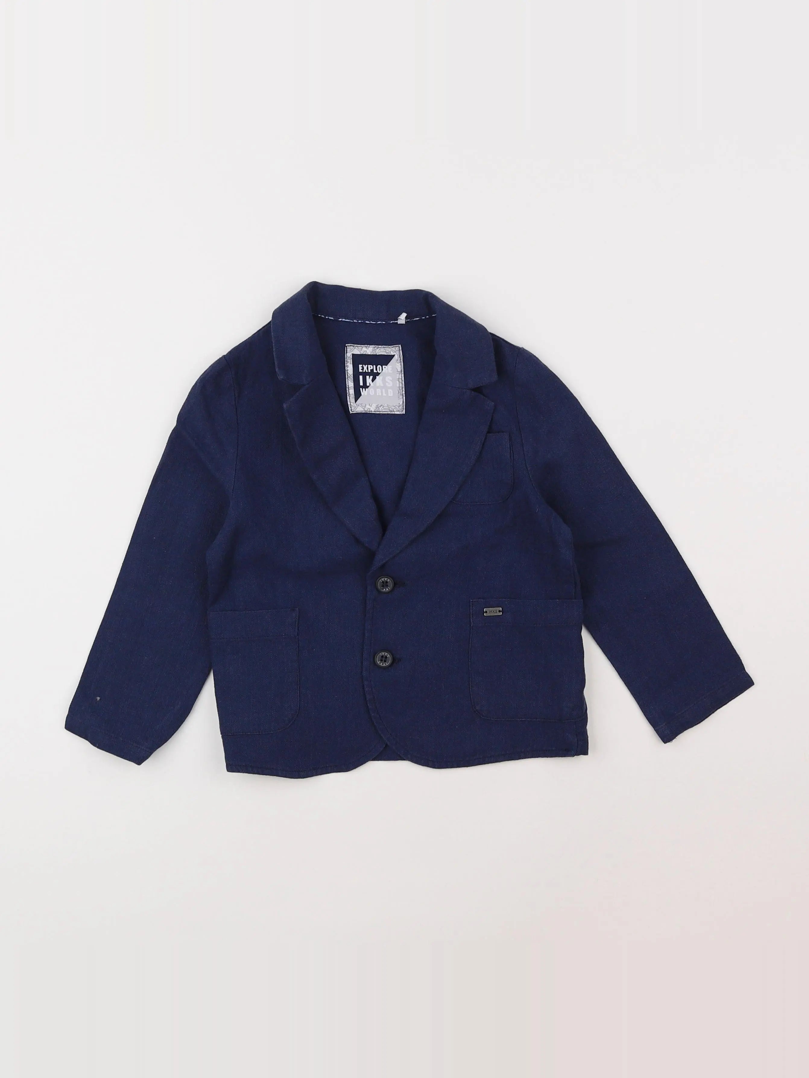 IKKS - veste bleu - 3 ans