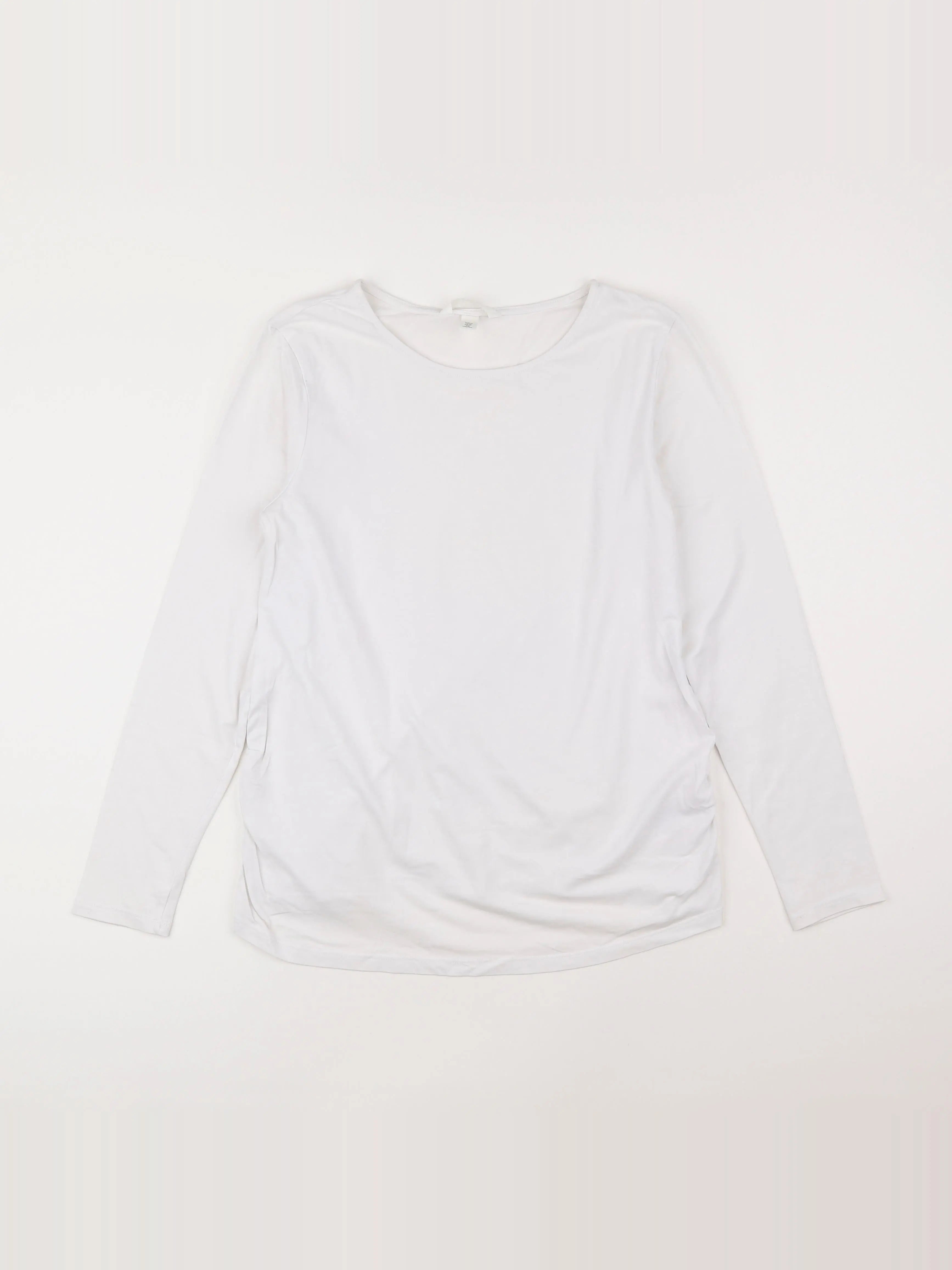 H&M - tee-shirt grossesse blanc - 40 à 42