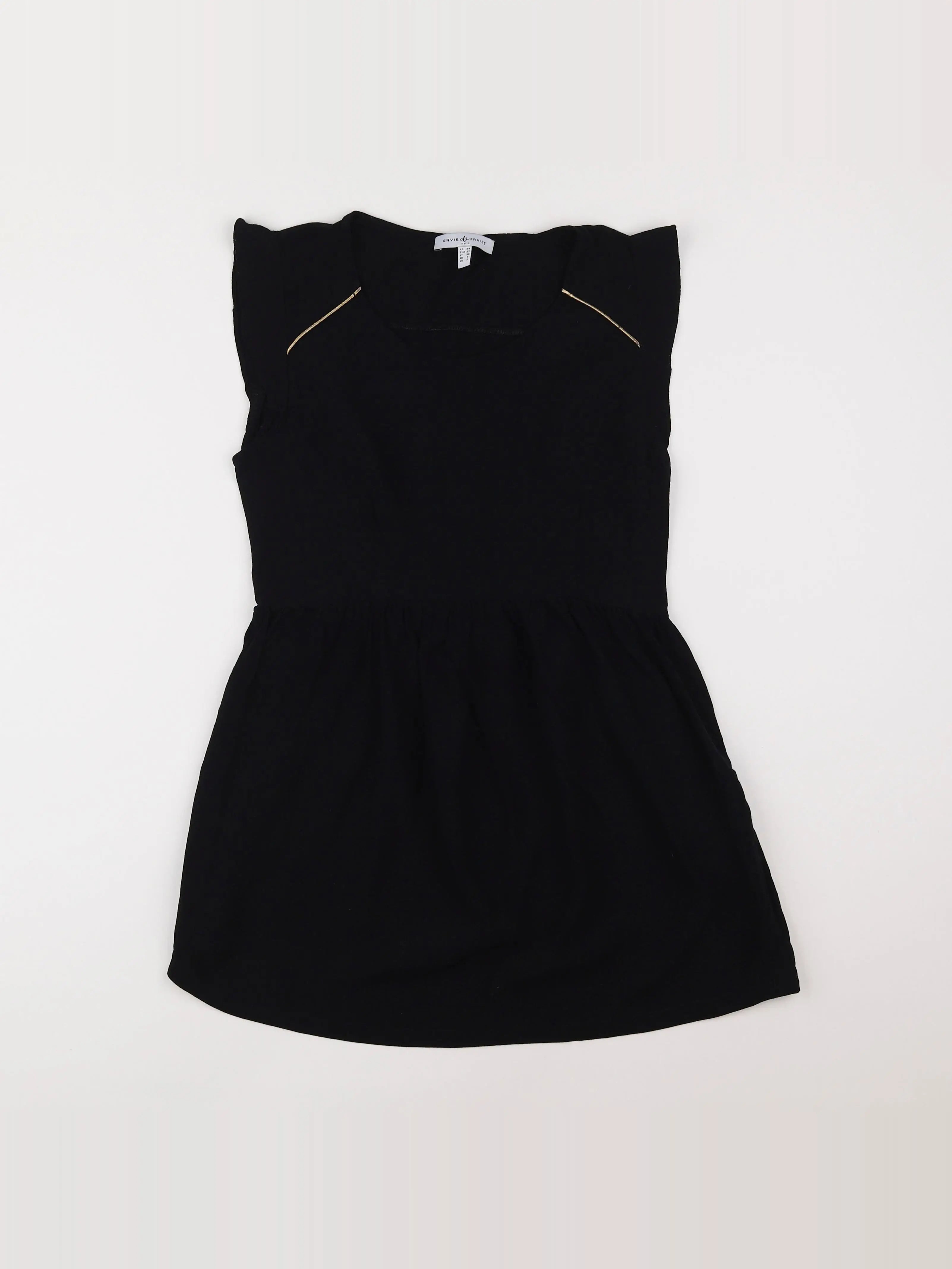 Envie de fraise - robe grossesse noir - 34