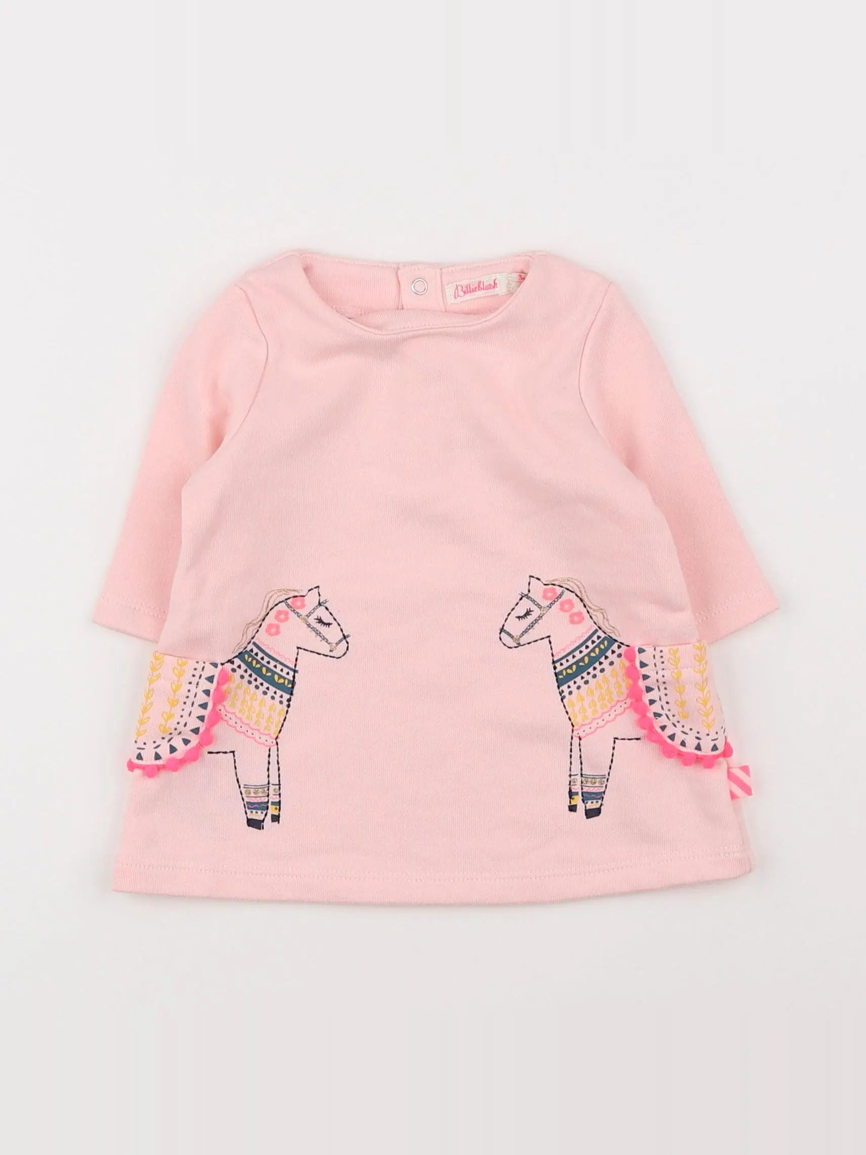 Billie Blush - robe rose - 3 mois