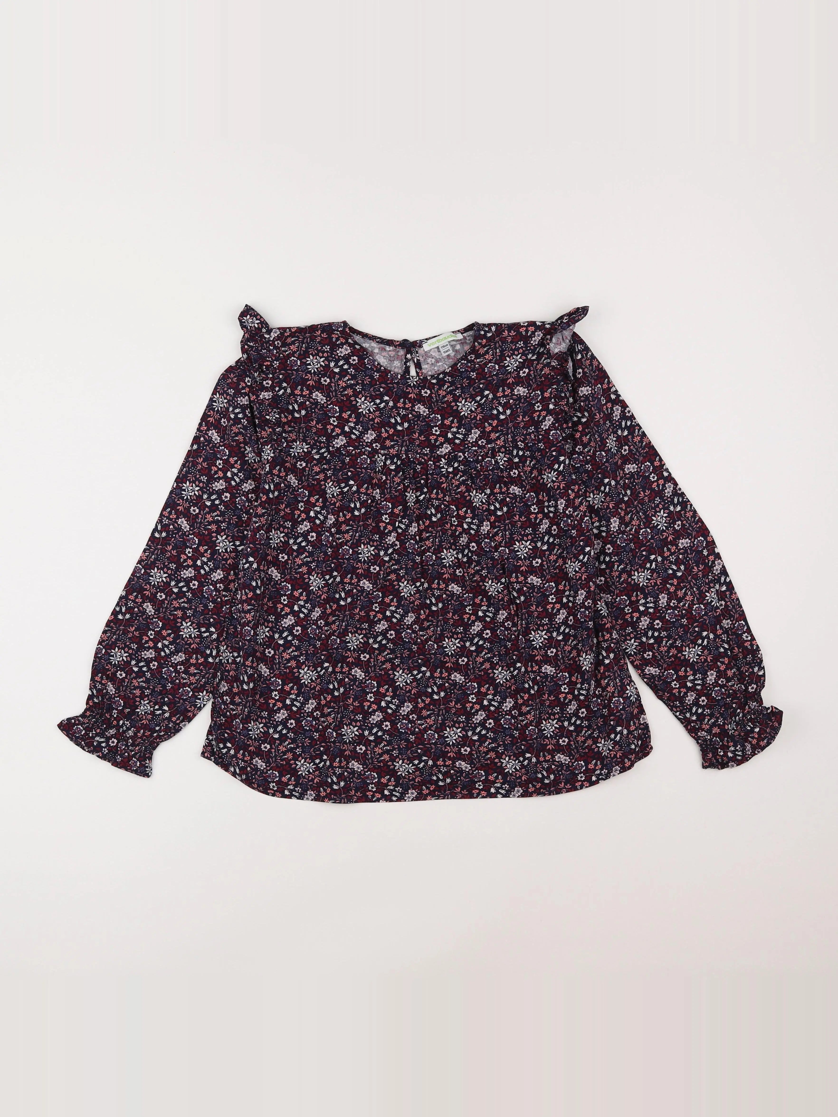 Vertbaudet - blouse multicolore - 10 ans