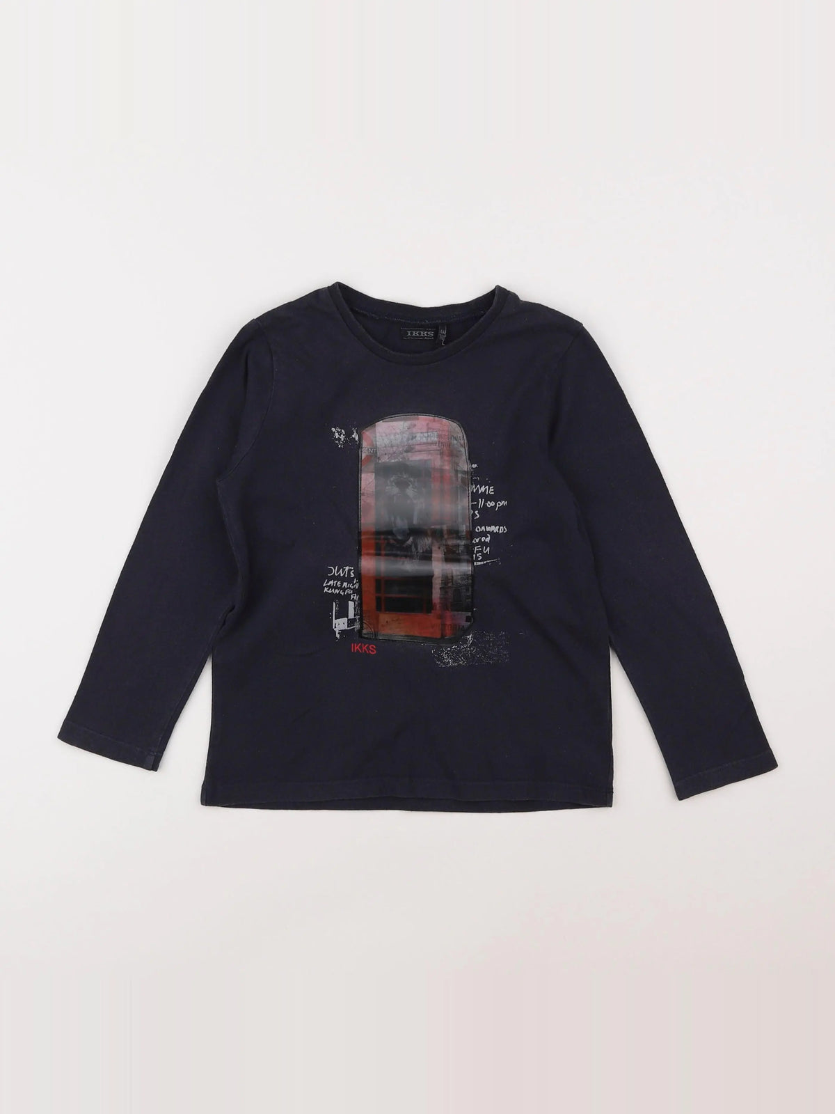 IKKS - tee-shirt gris - 5 ans