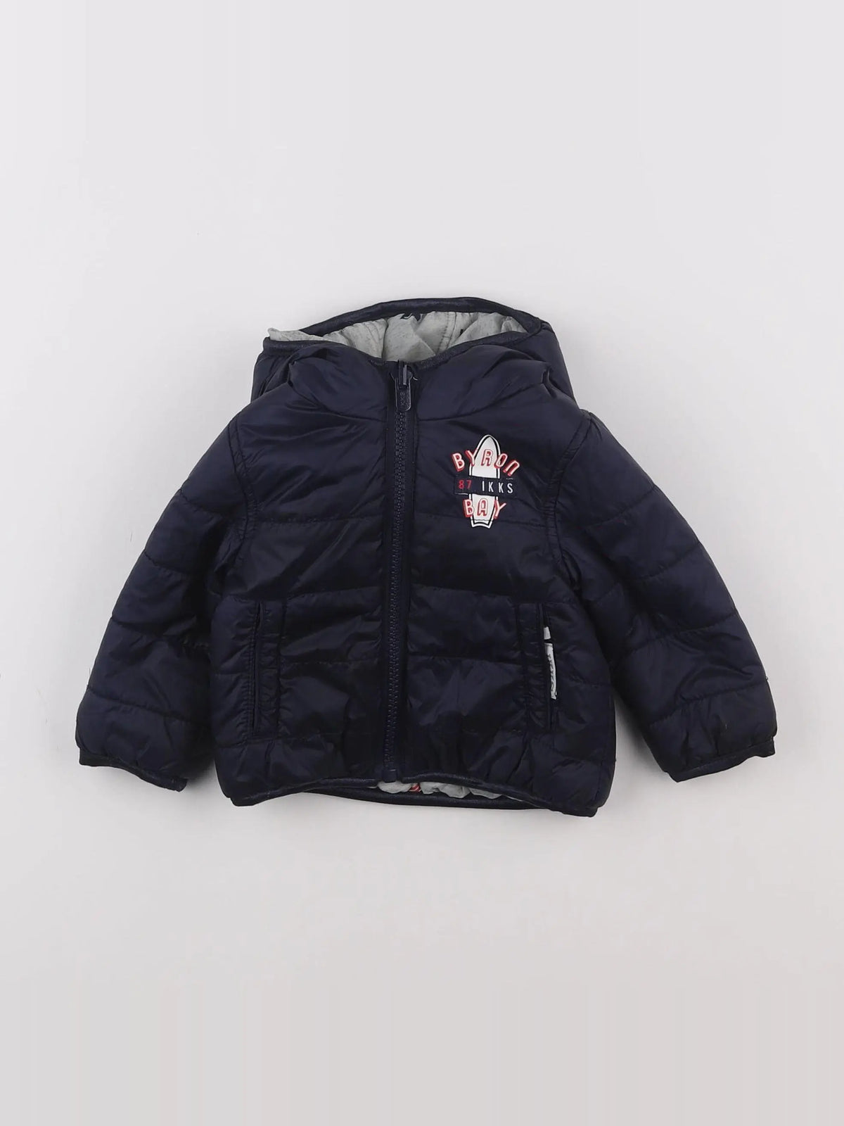 IKKS - doudoune bleu - 6 mois