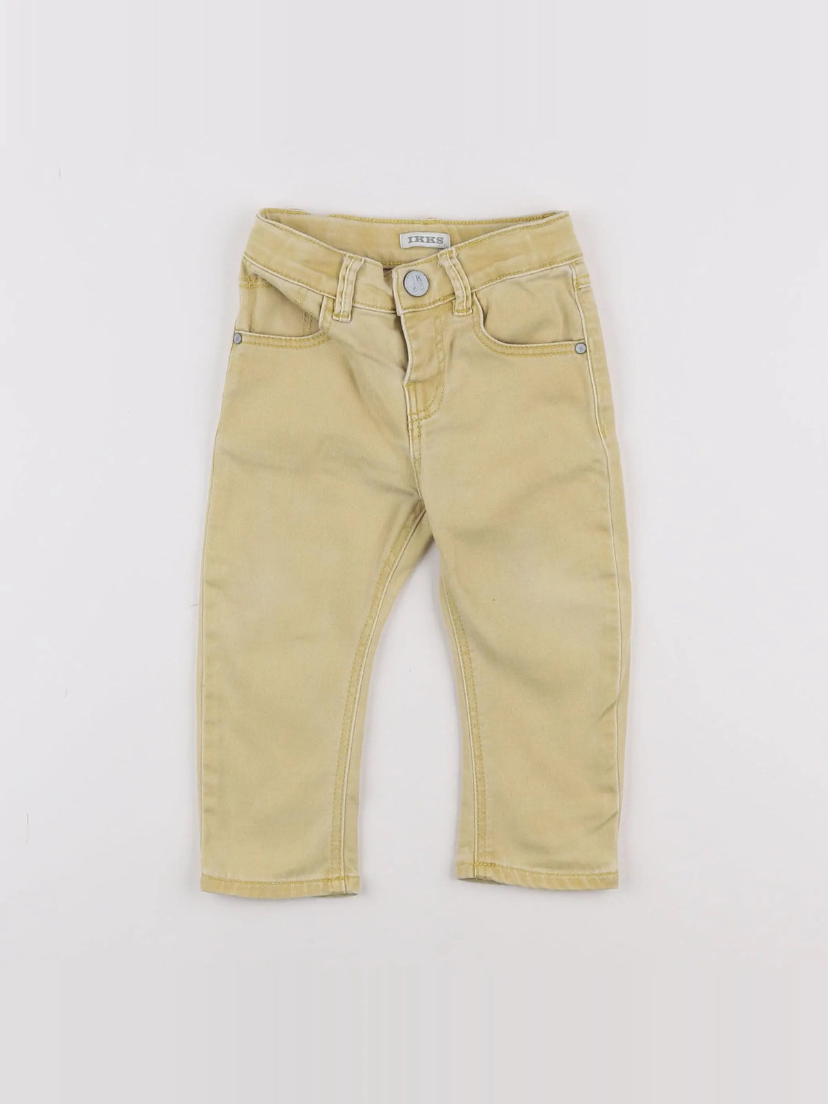 IKKS - pantalon jaune - 18 mois