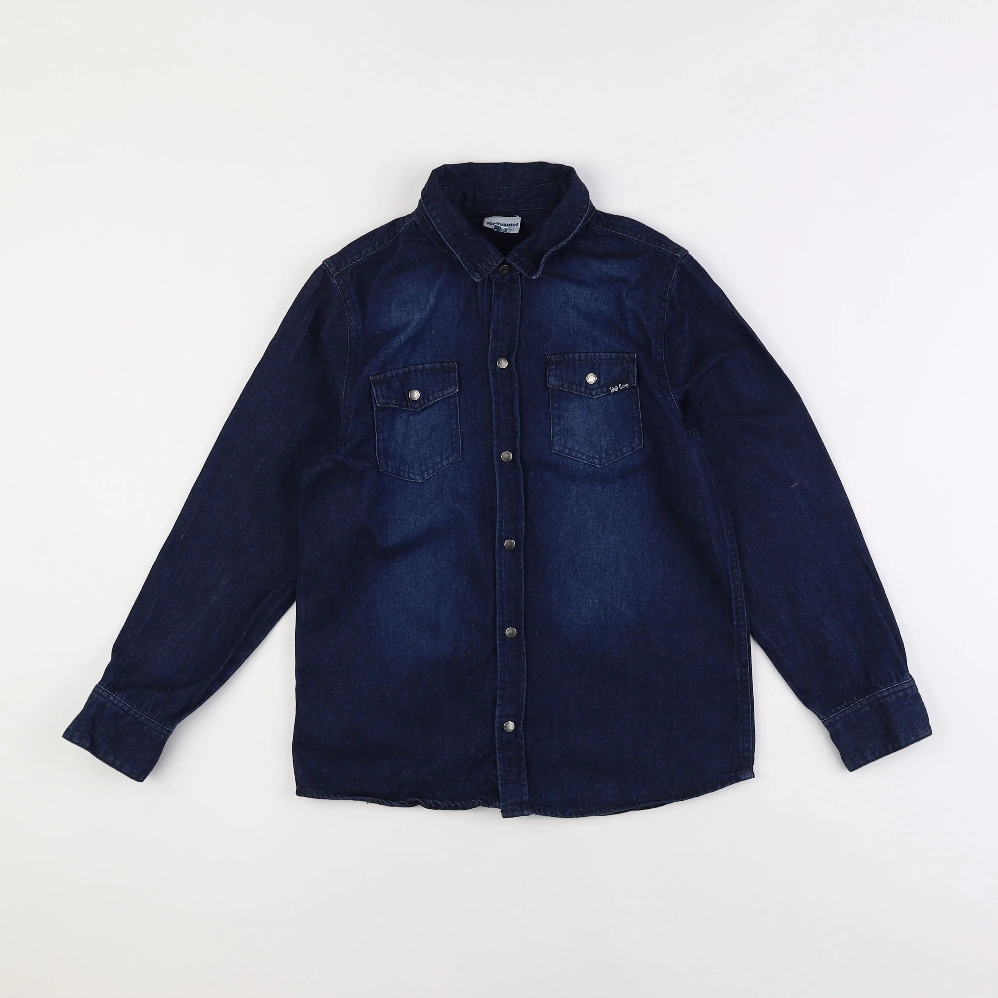 Vertbaudet - chemise bleu - 10 ans