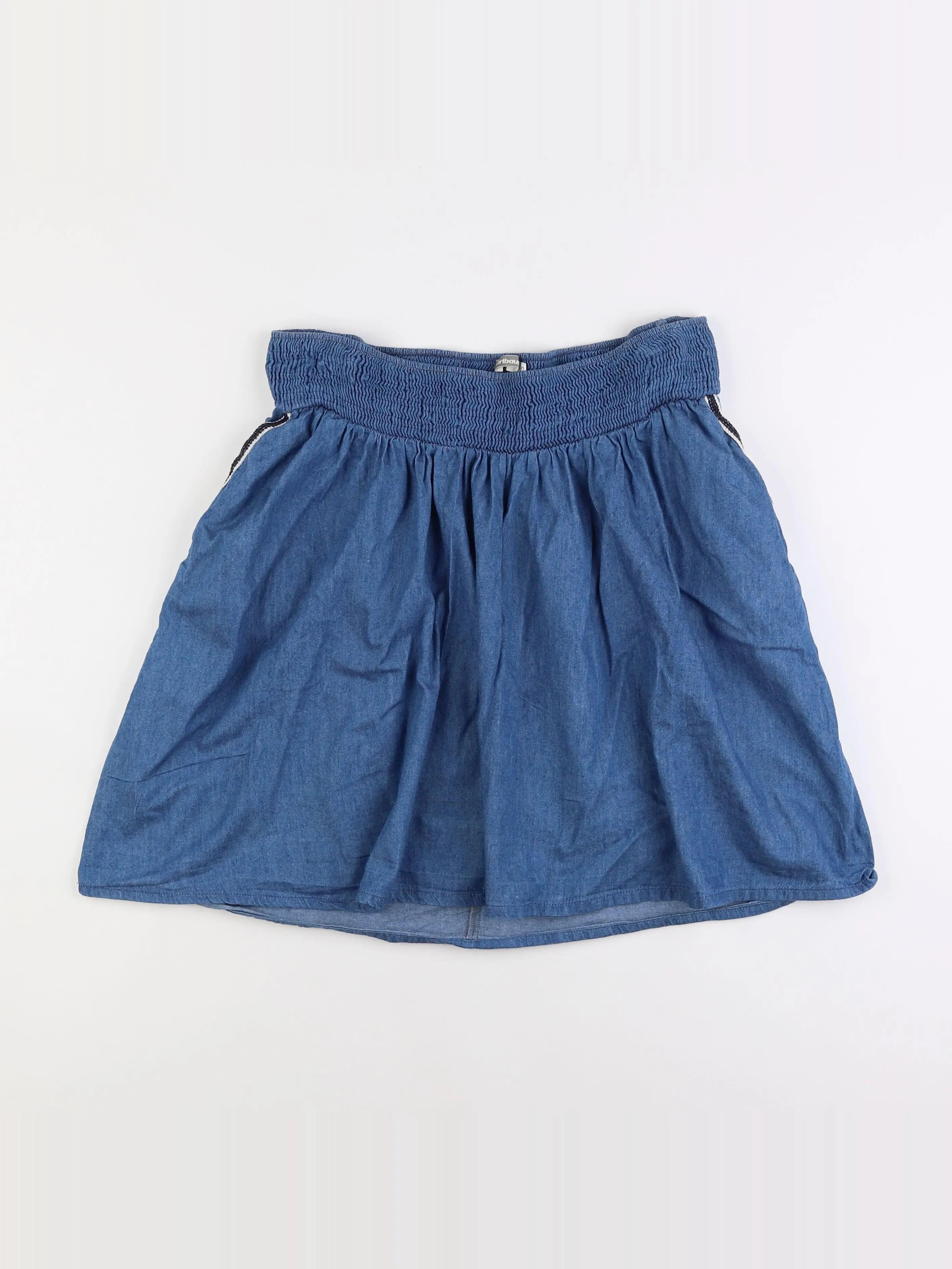 Vertbaudet - jupe grossesse bleu - 42
