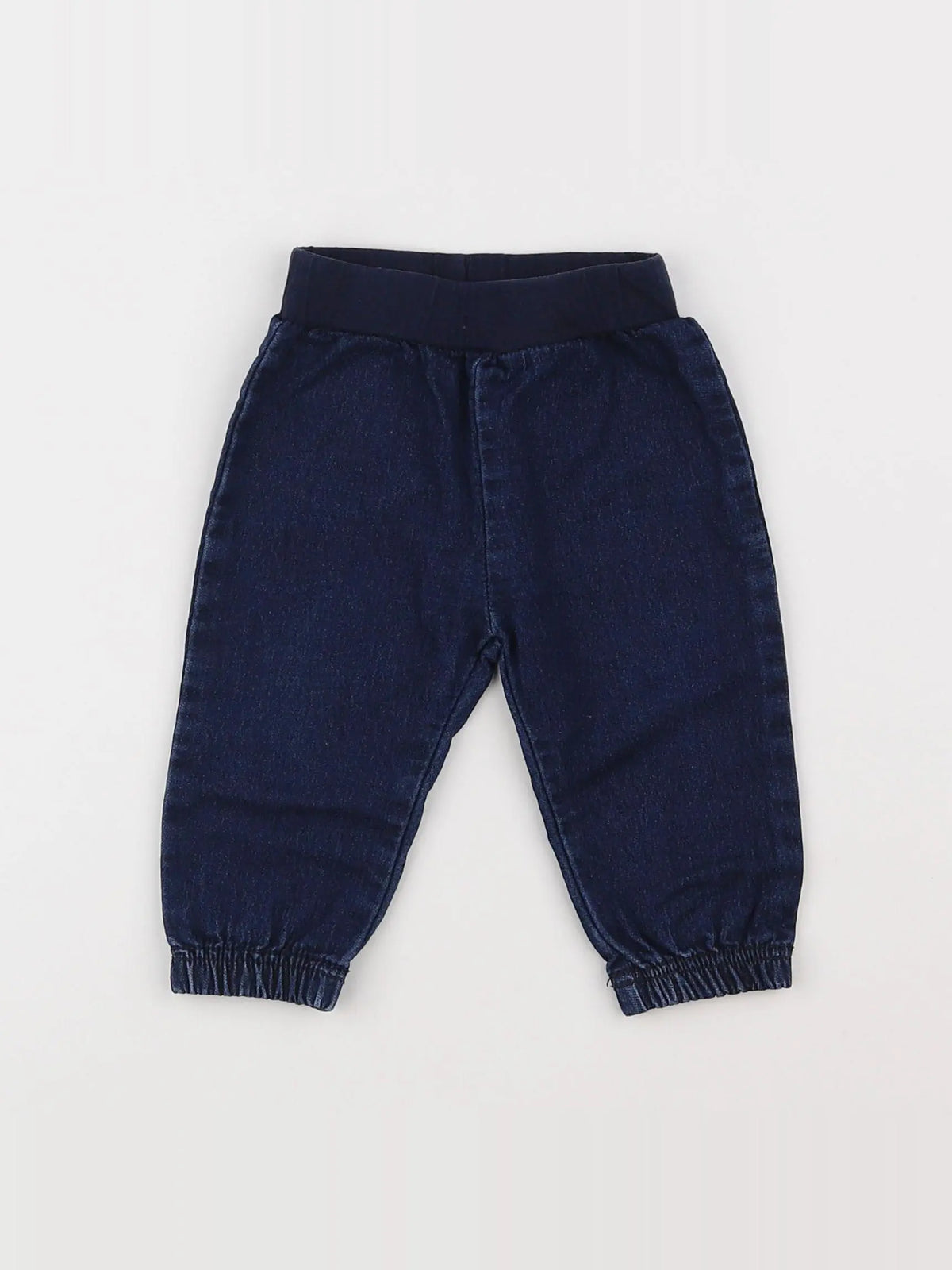 Petit Bateau - sarouel bleu - 6 mois