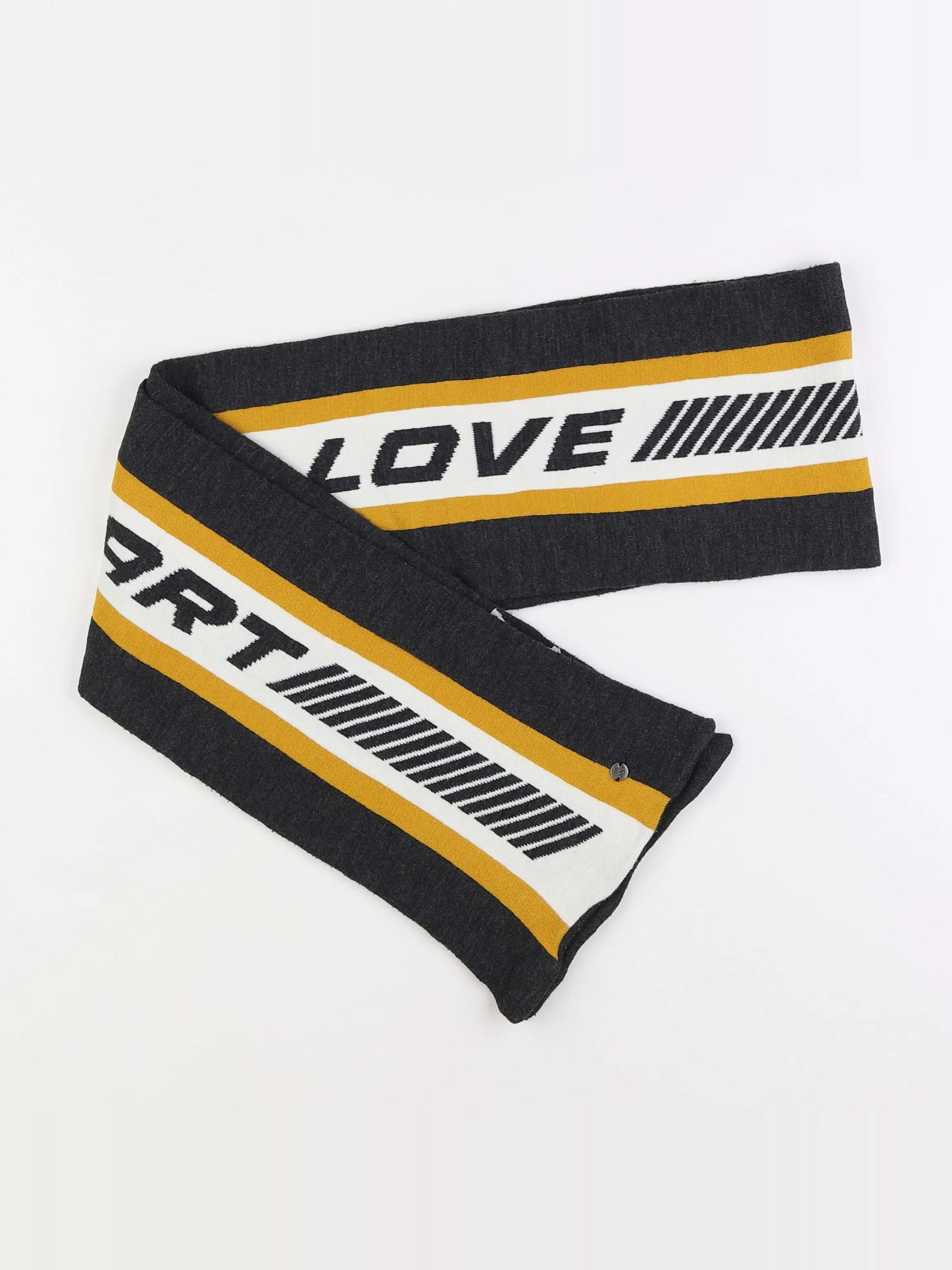 IKKS - écharpe jaune, gris - 10/12 ans