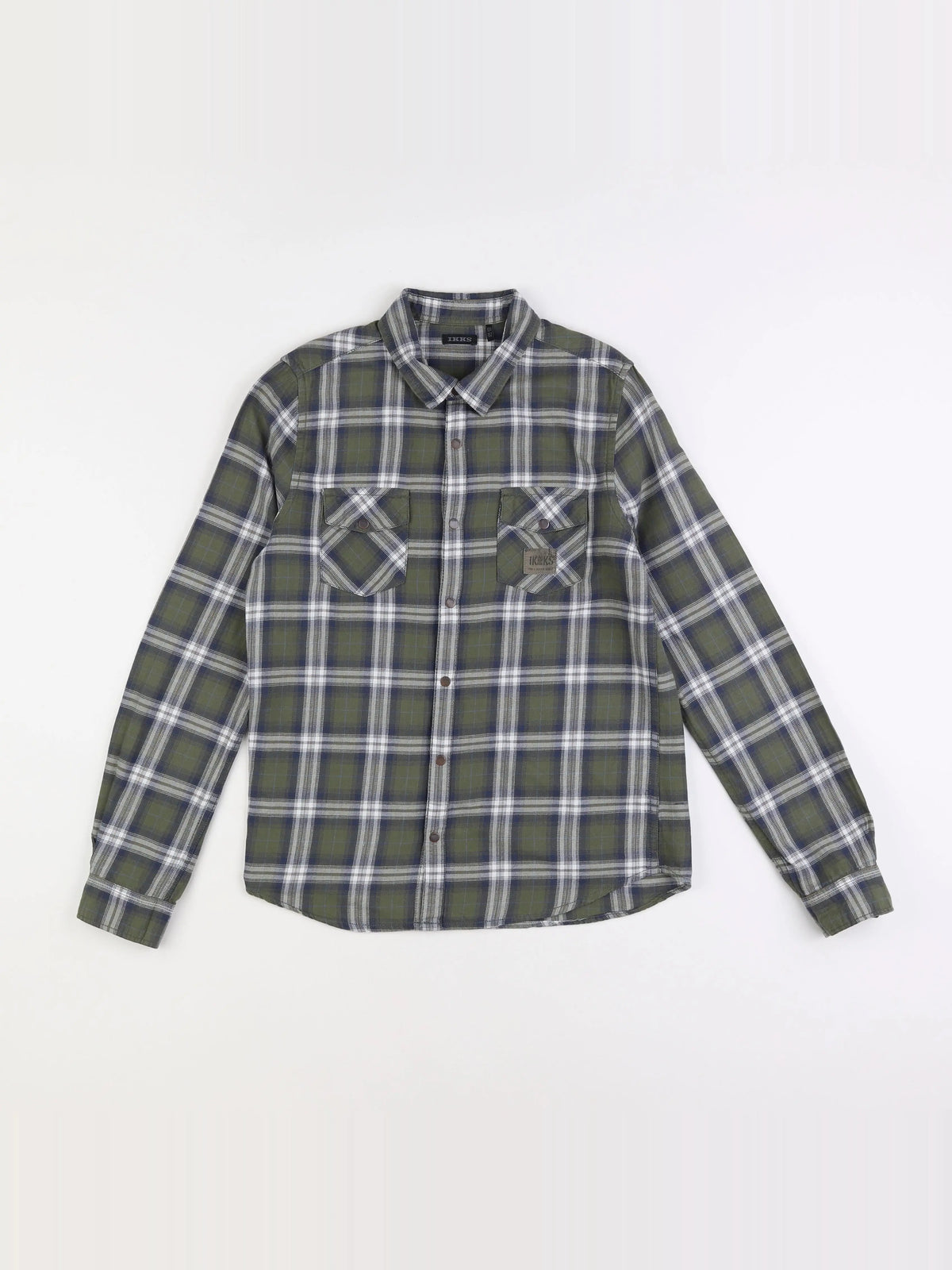 IKKS - chemise vert - 12 ans