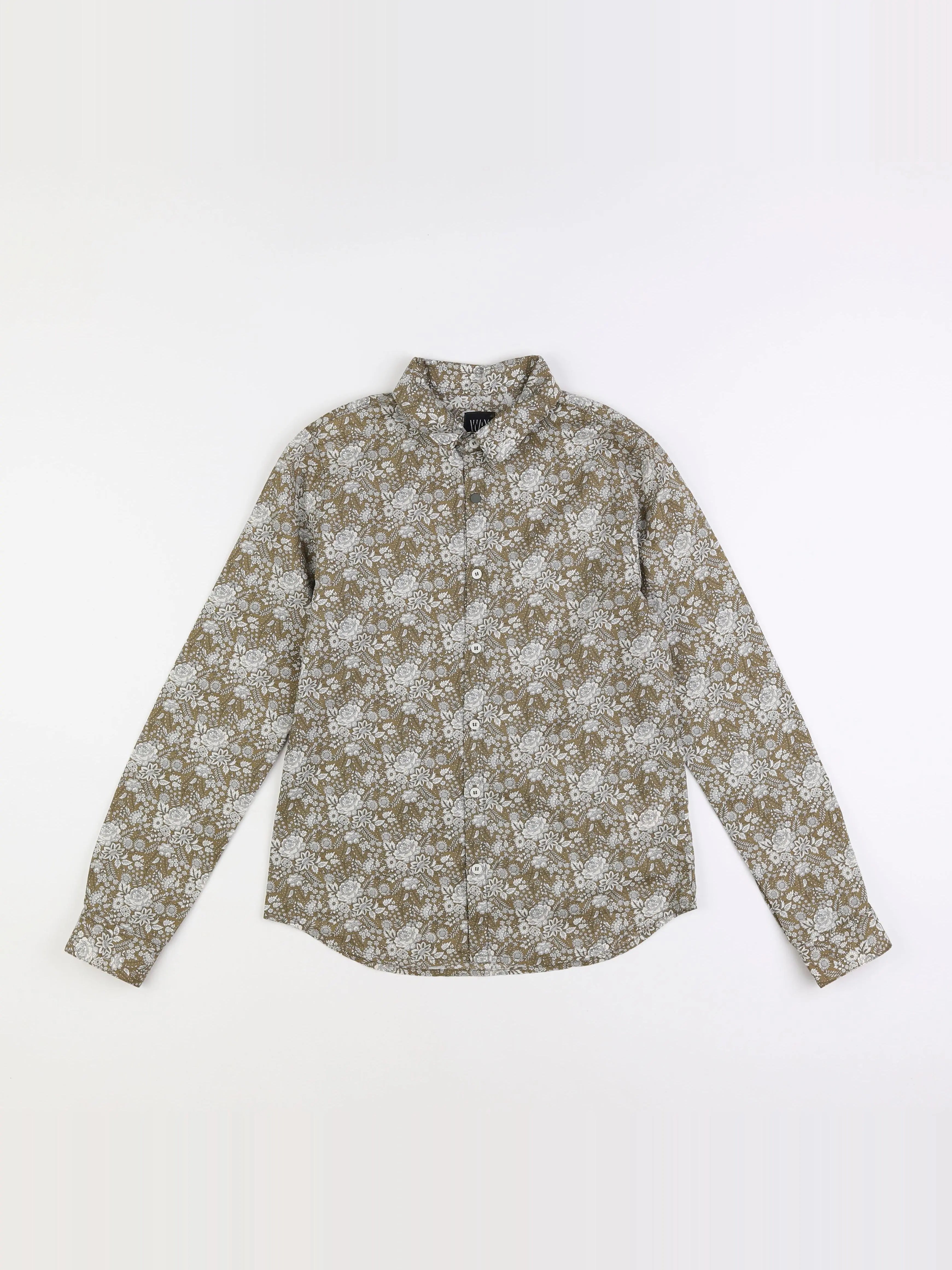 IKKS - chemise vert - 12 ans