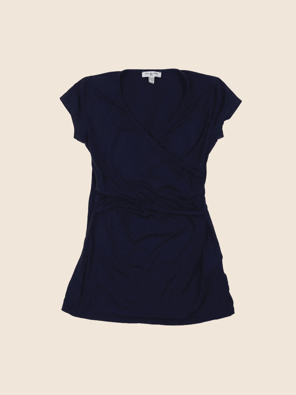 Envie de fraise - tee-shirt grossesse, allaitement bleu - 34 à 36