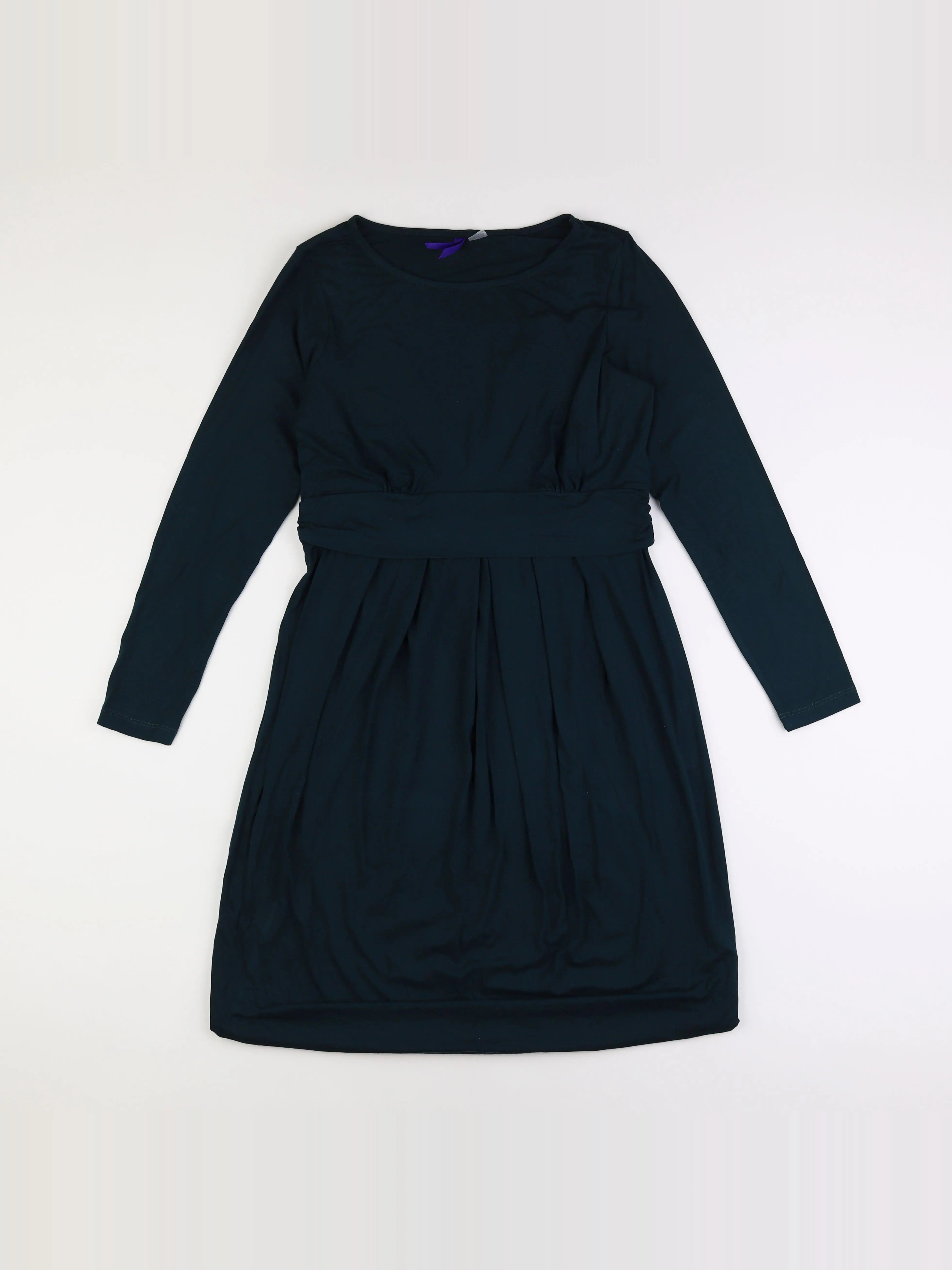 Seraphine - robe grossesse bleu - 42
