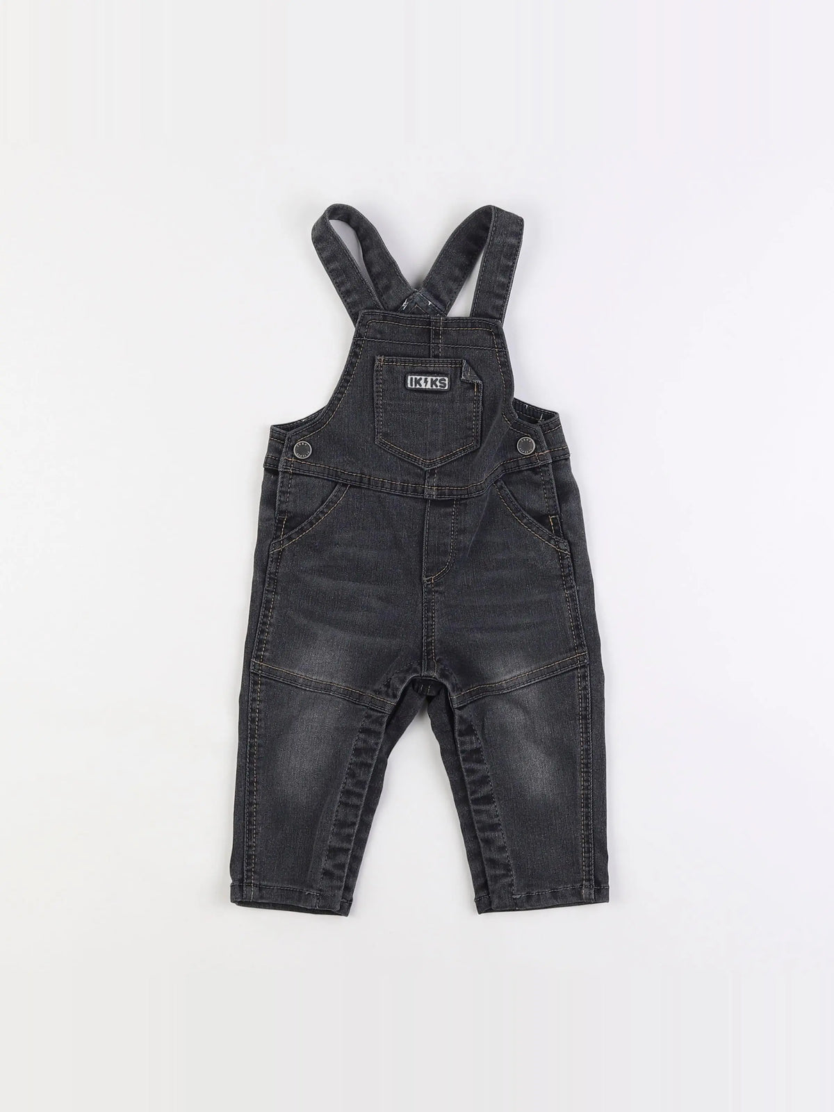 IKKS - salopette gris - 6 mois