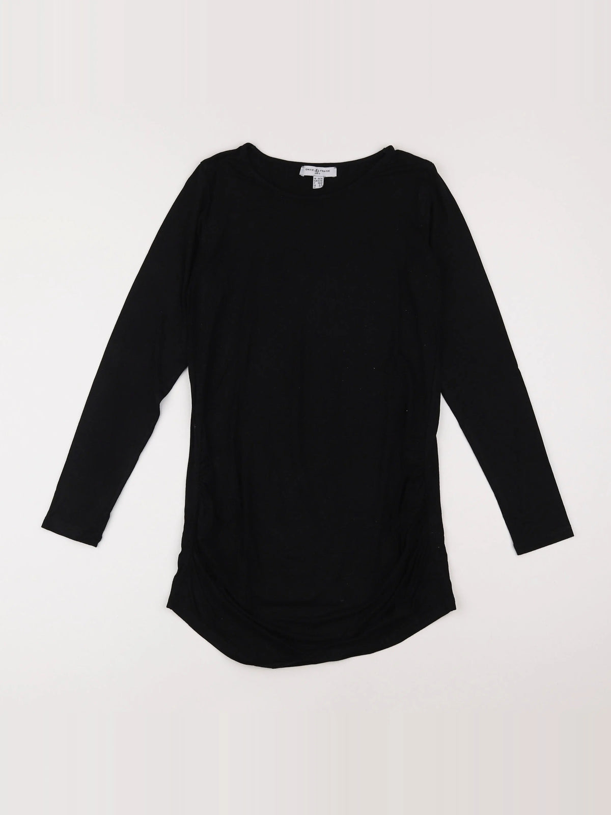 Envie de fraise - robe grossesse, allaitement noir - 34 à 36