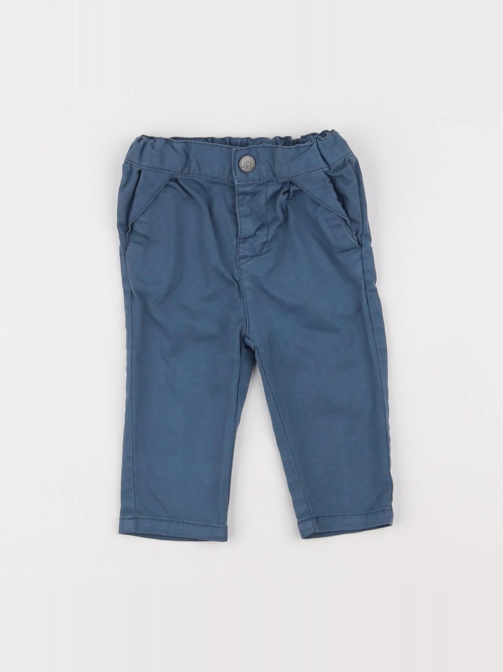 Noukie's - pantalon bleu - 6 mois