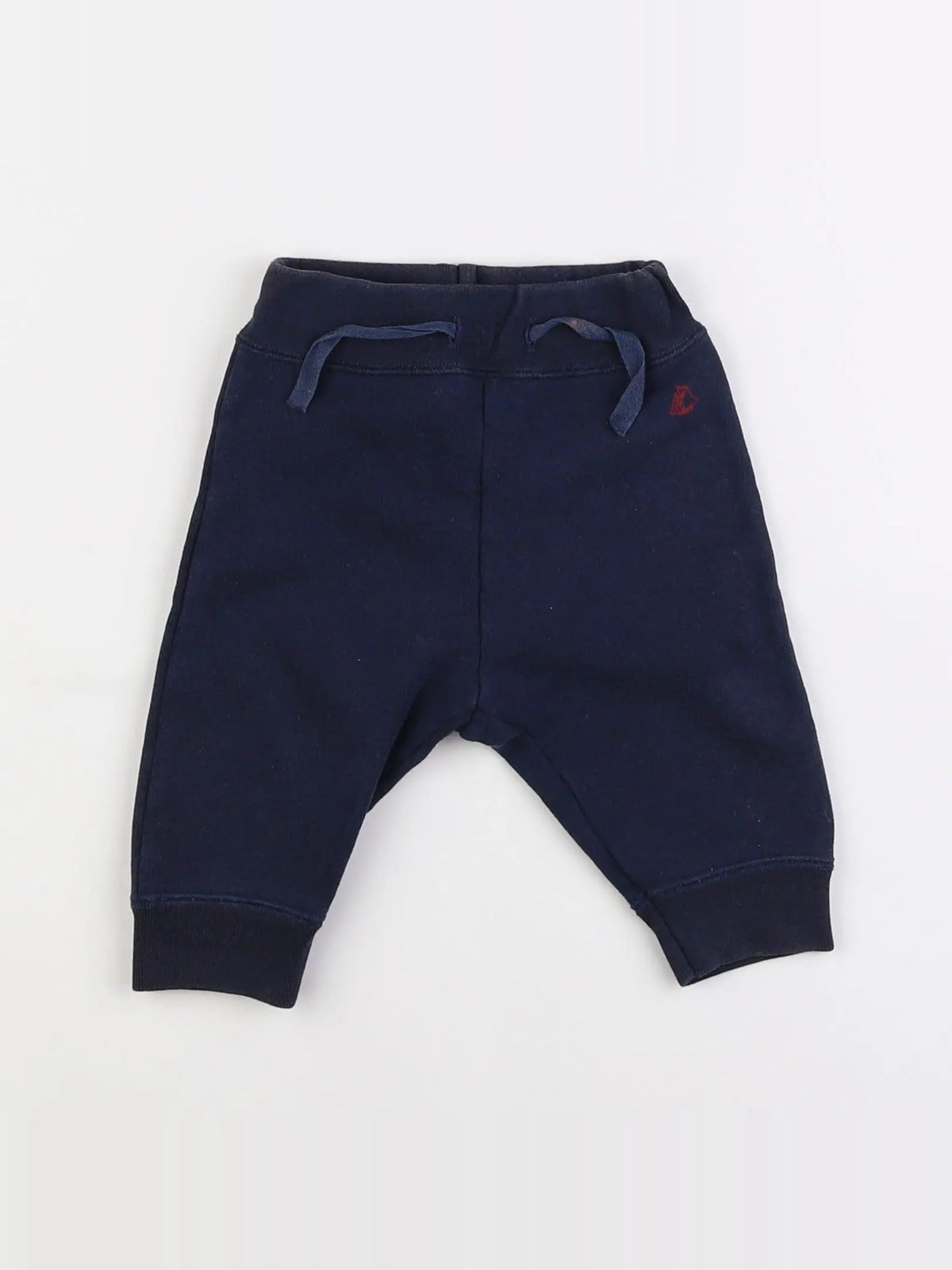 Petit Bateau - sarouel bleu - 6 mois