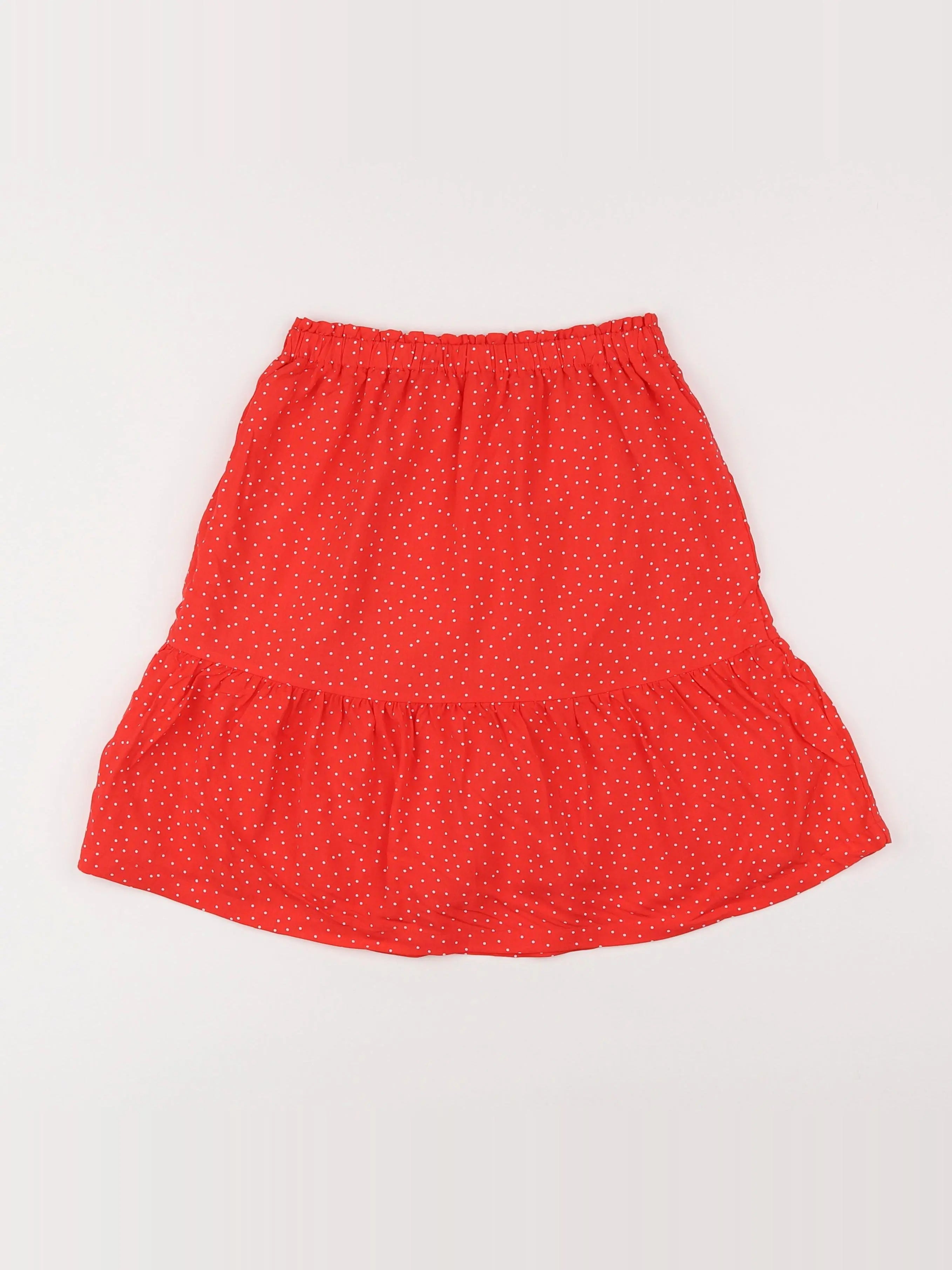 Little Cigogne - jupe rouge - 14 ans