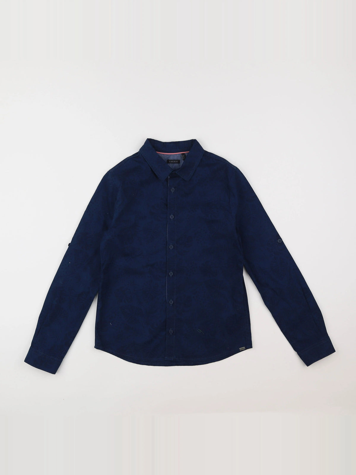 IKKS - chemise bleu - 10 ans