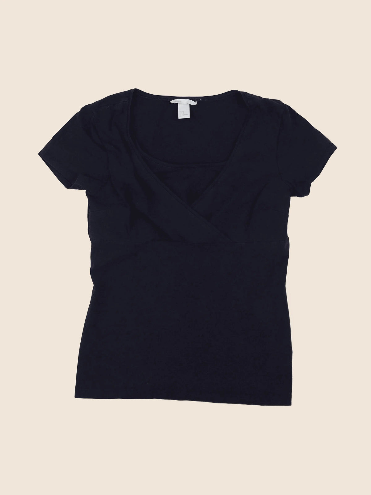 H&M - tee-shirt grossesse bleu - 38