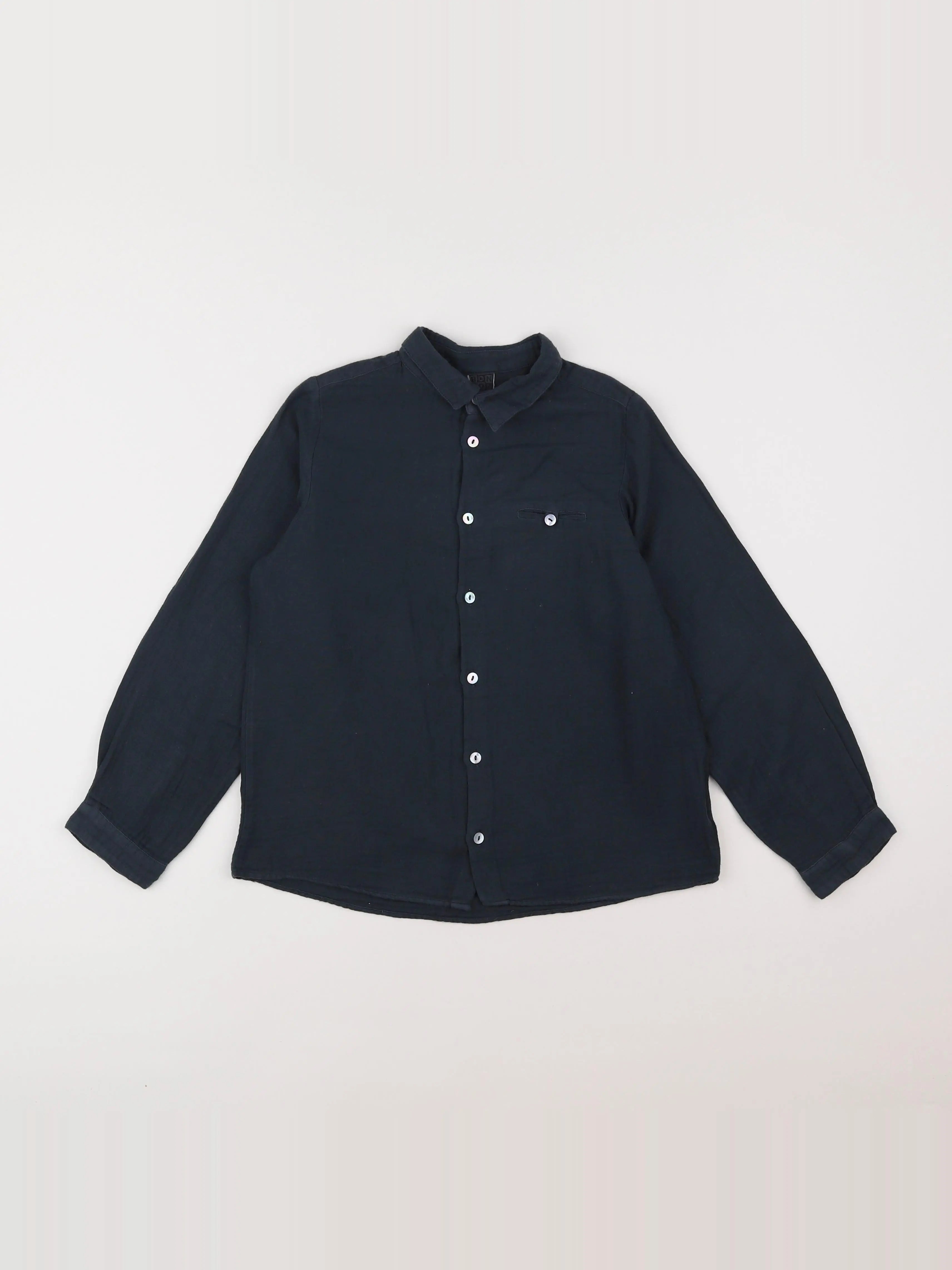 Bonton - chemise gris - 10 ans