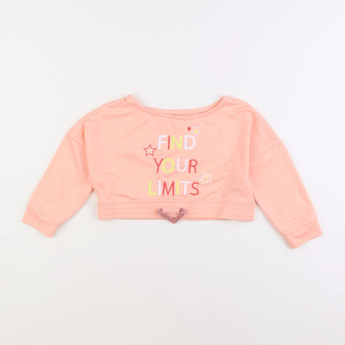 Vertbaudet - tee-shirt orange - 6 ans
