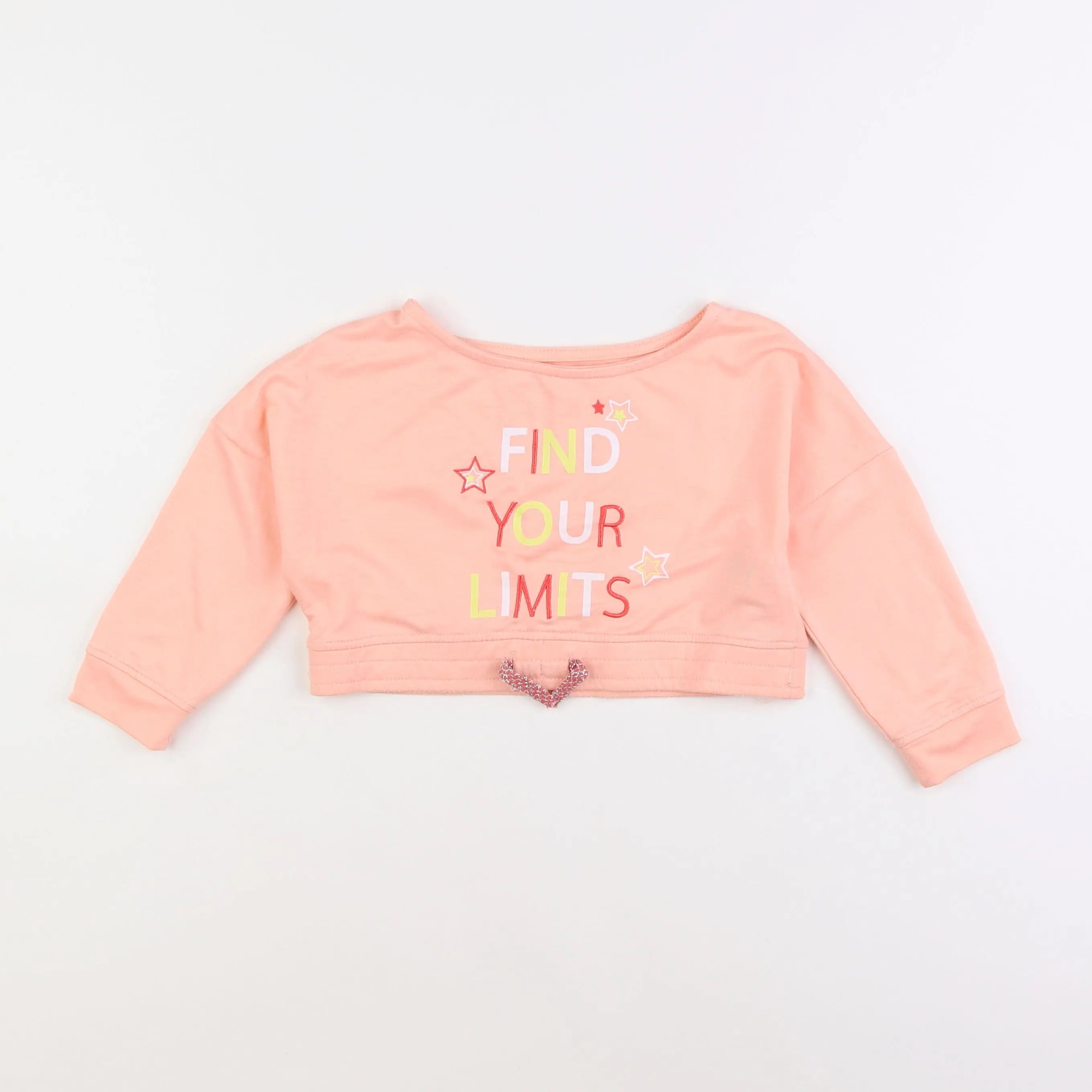 Vertbaudet - tee-shirt orange - 6 ans