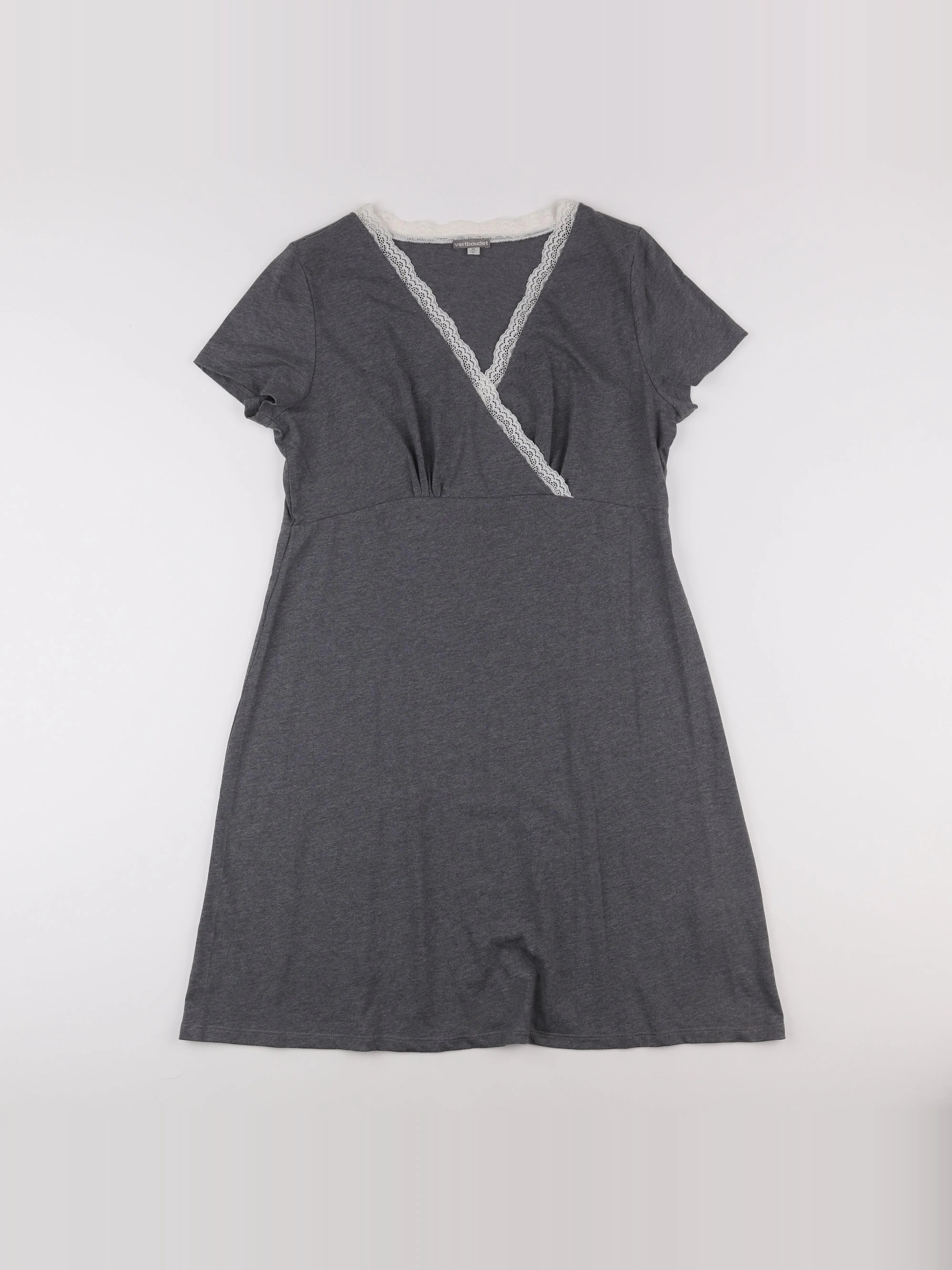 Vertbaudet - robe grossesse gris - 42 à 44