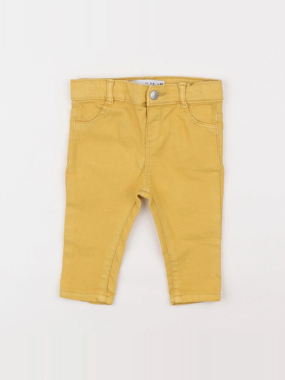 Zara - pantalon jaune - 3/6 mois