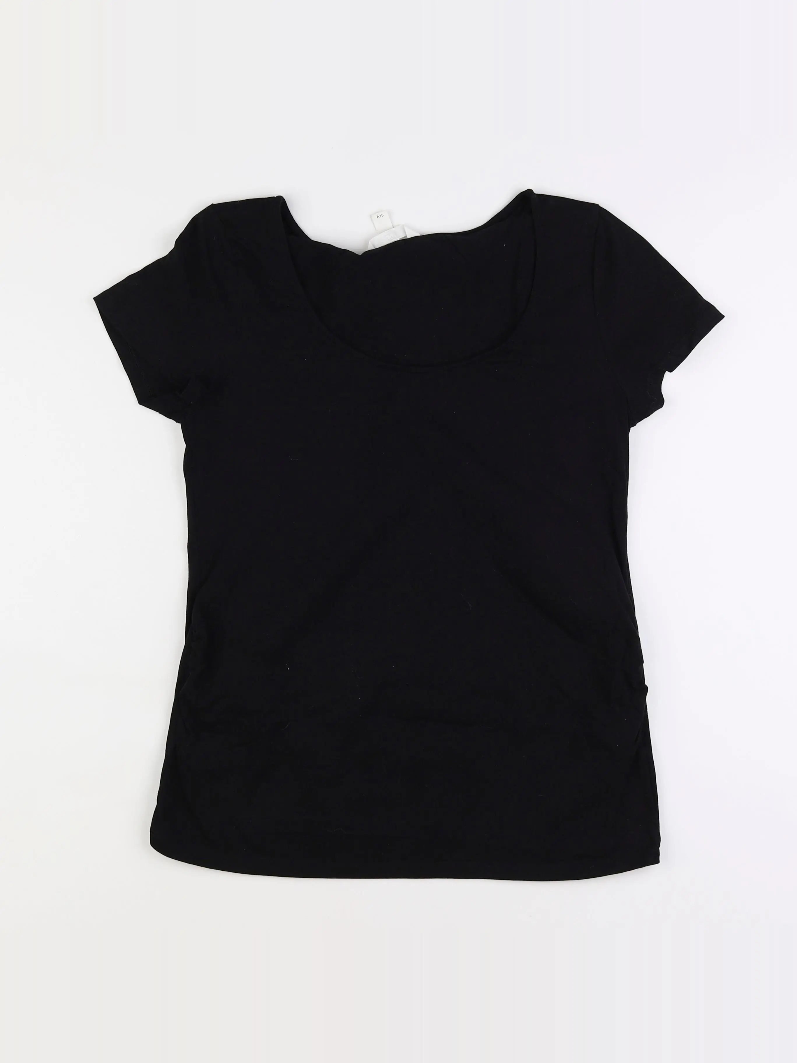 H&M - tee-shirt grossesse noir - 40 à 42