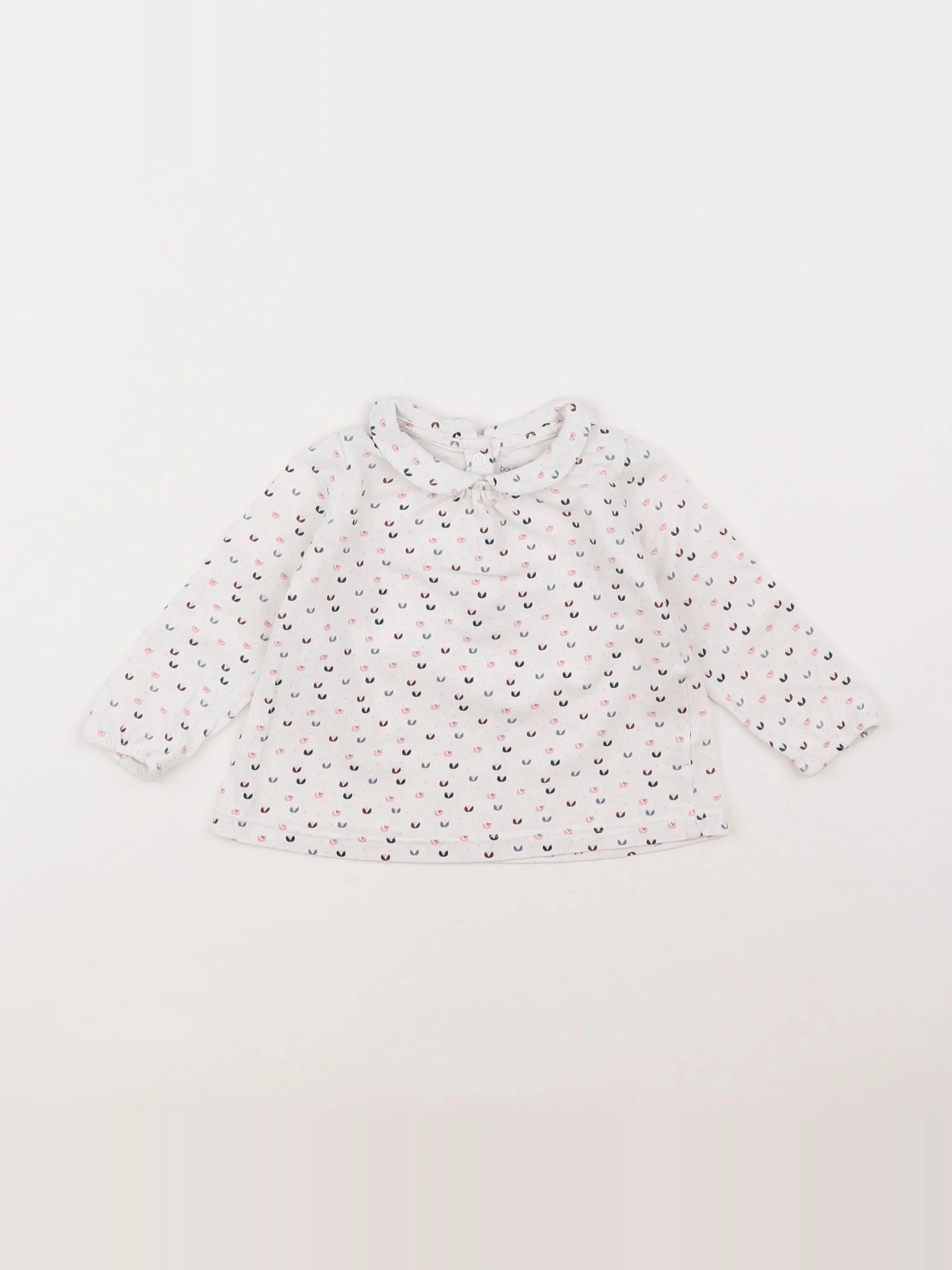 Boutchou - tee-shirt blanc - 6 mois