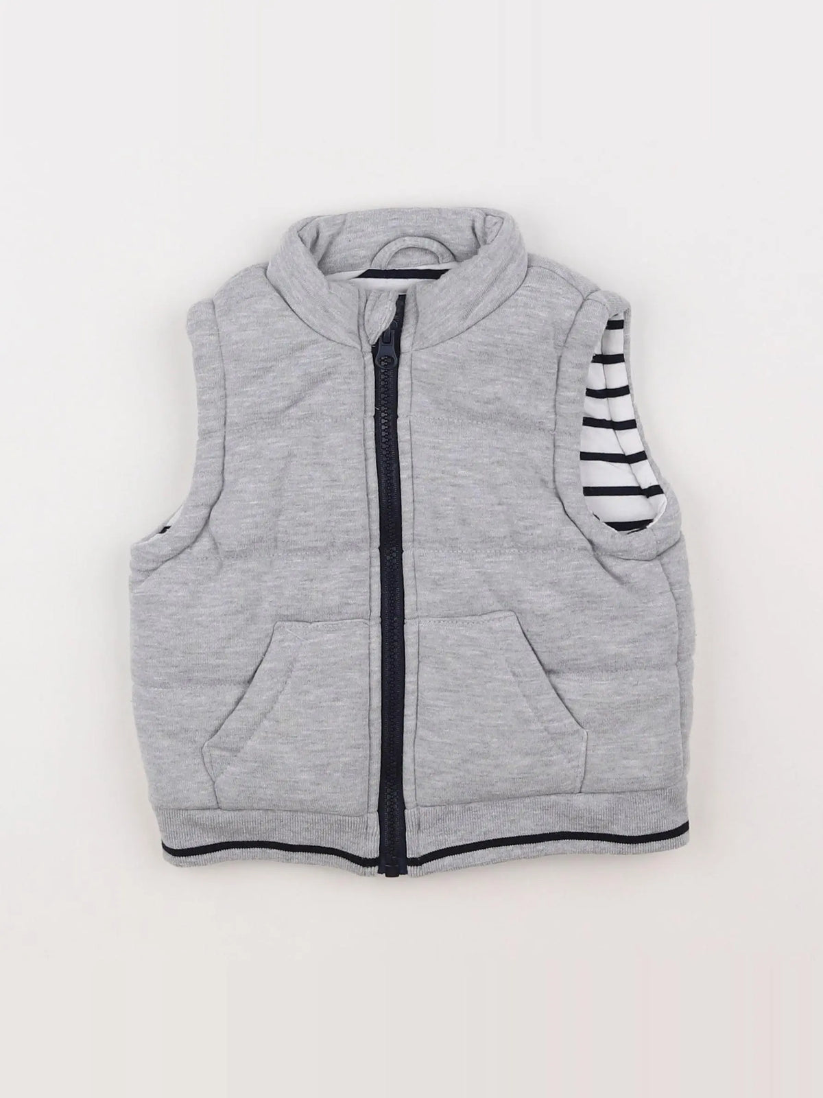 Boutchou - doudoune gris - 12 mois