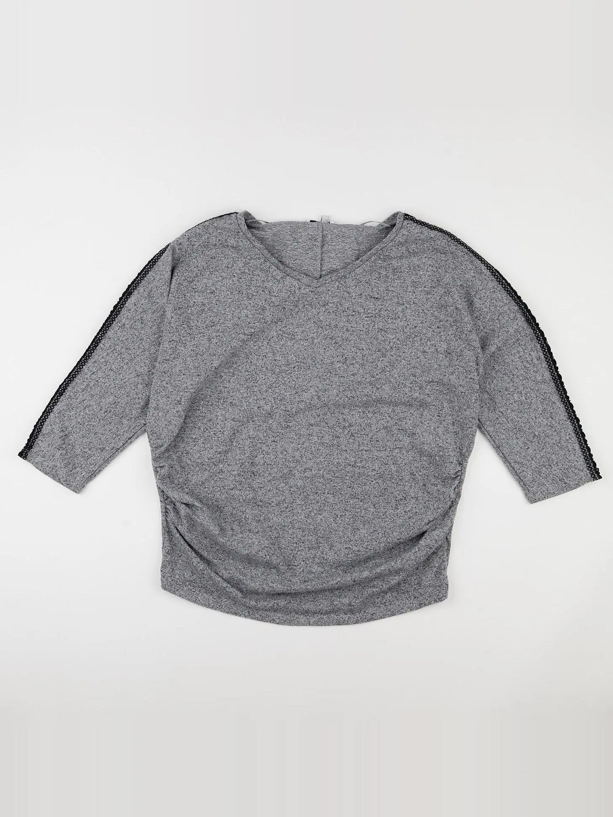 La Halle - pull grossesse gris - 44 à 46