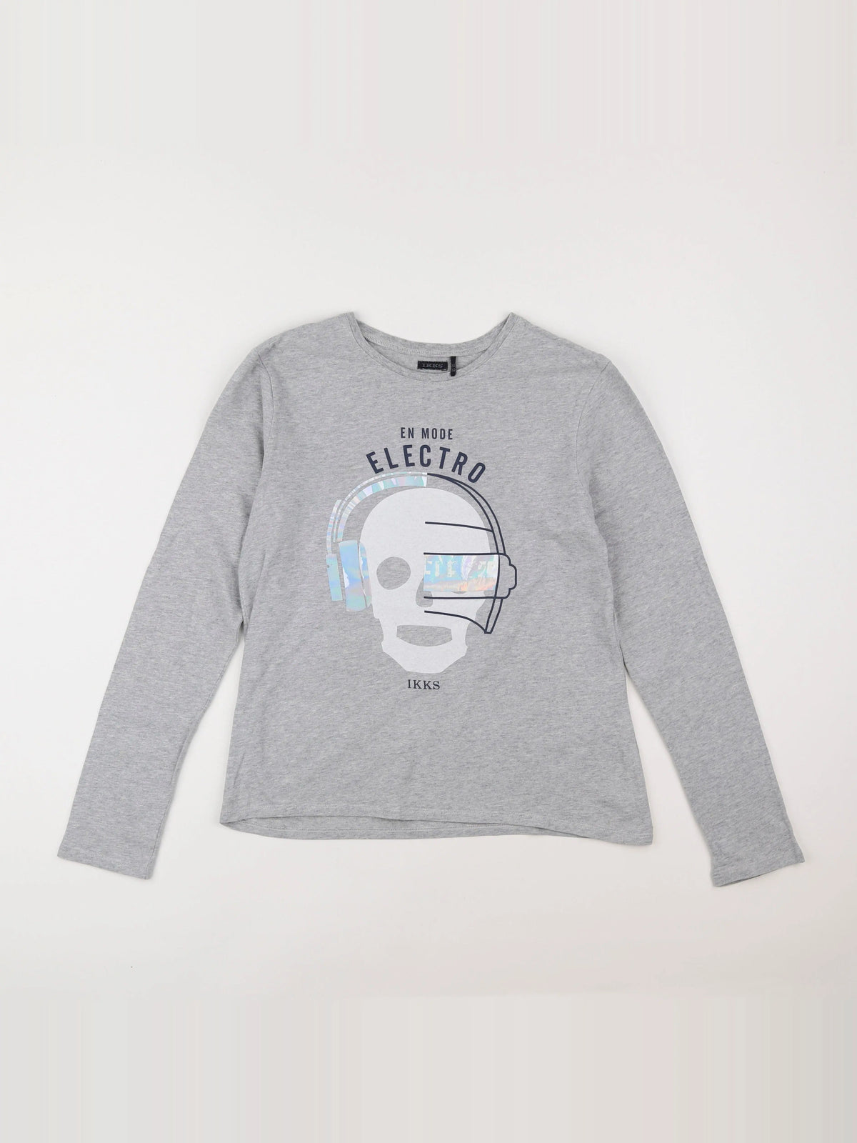 IKKS - tee-shirt gris - 14 ans