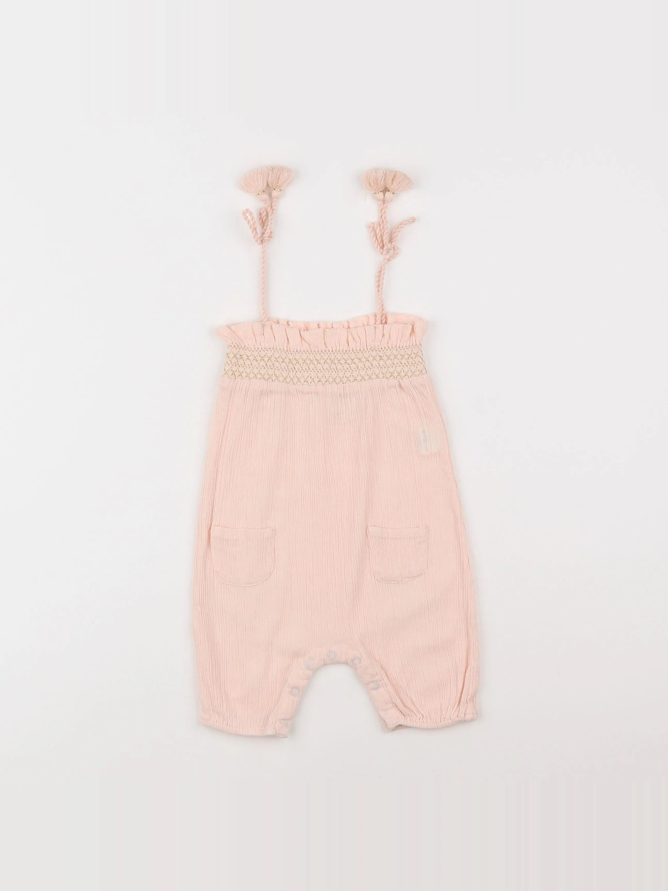 Louis Louise - combinaison rose - 3 mois