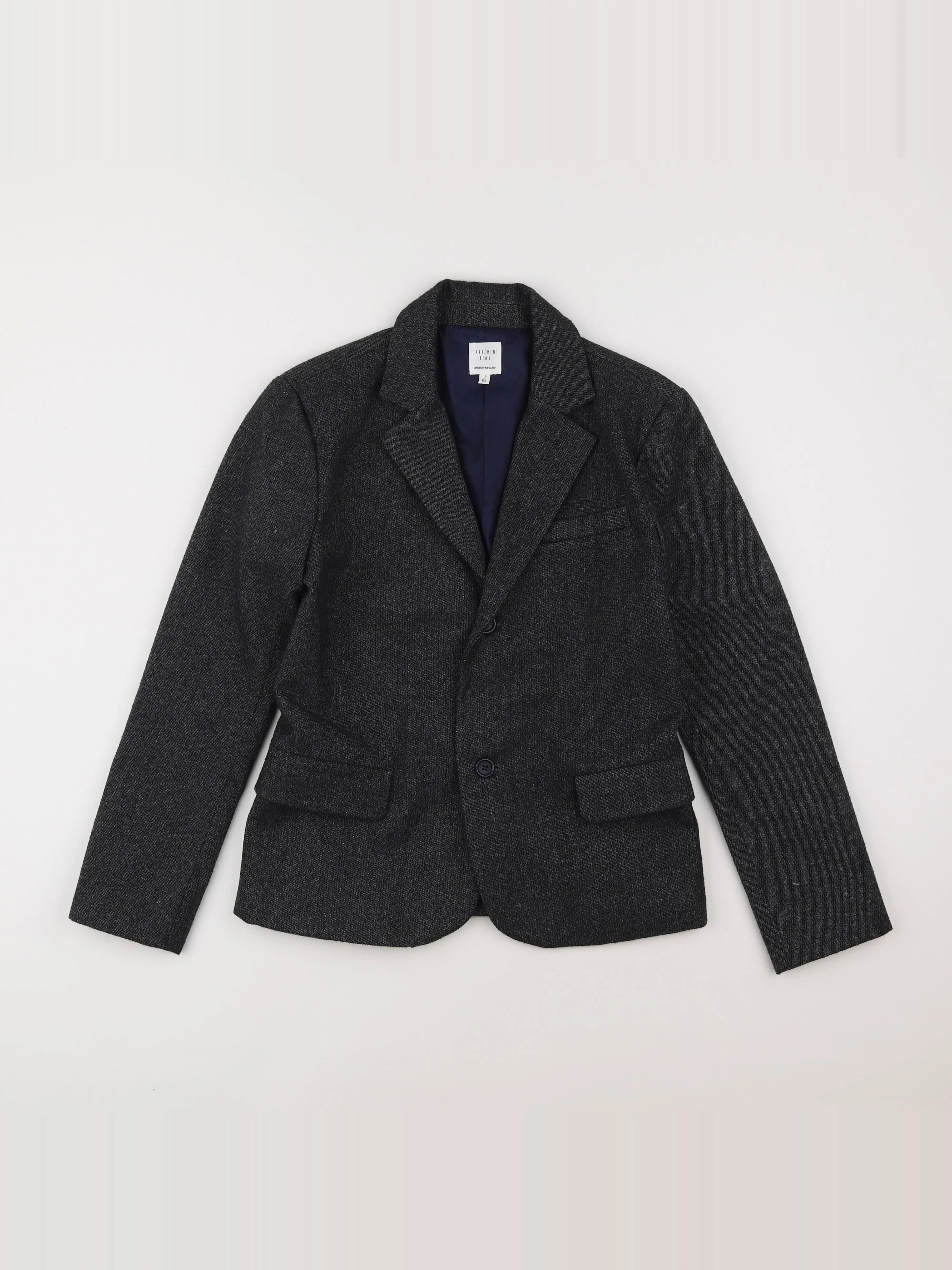 Carrément Beau - veste gris - 12 ans