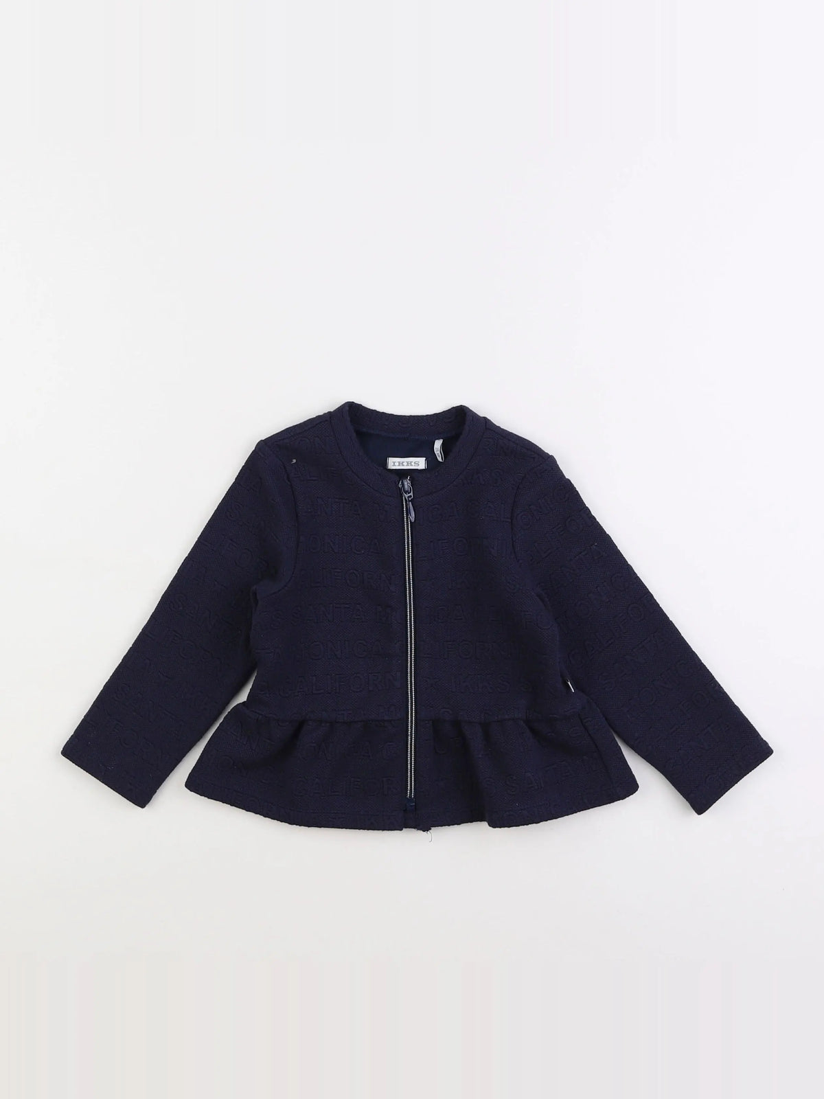 IKKS - veste bleu - 2 ans