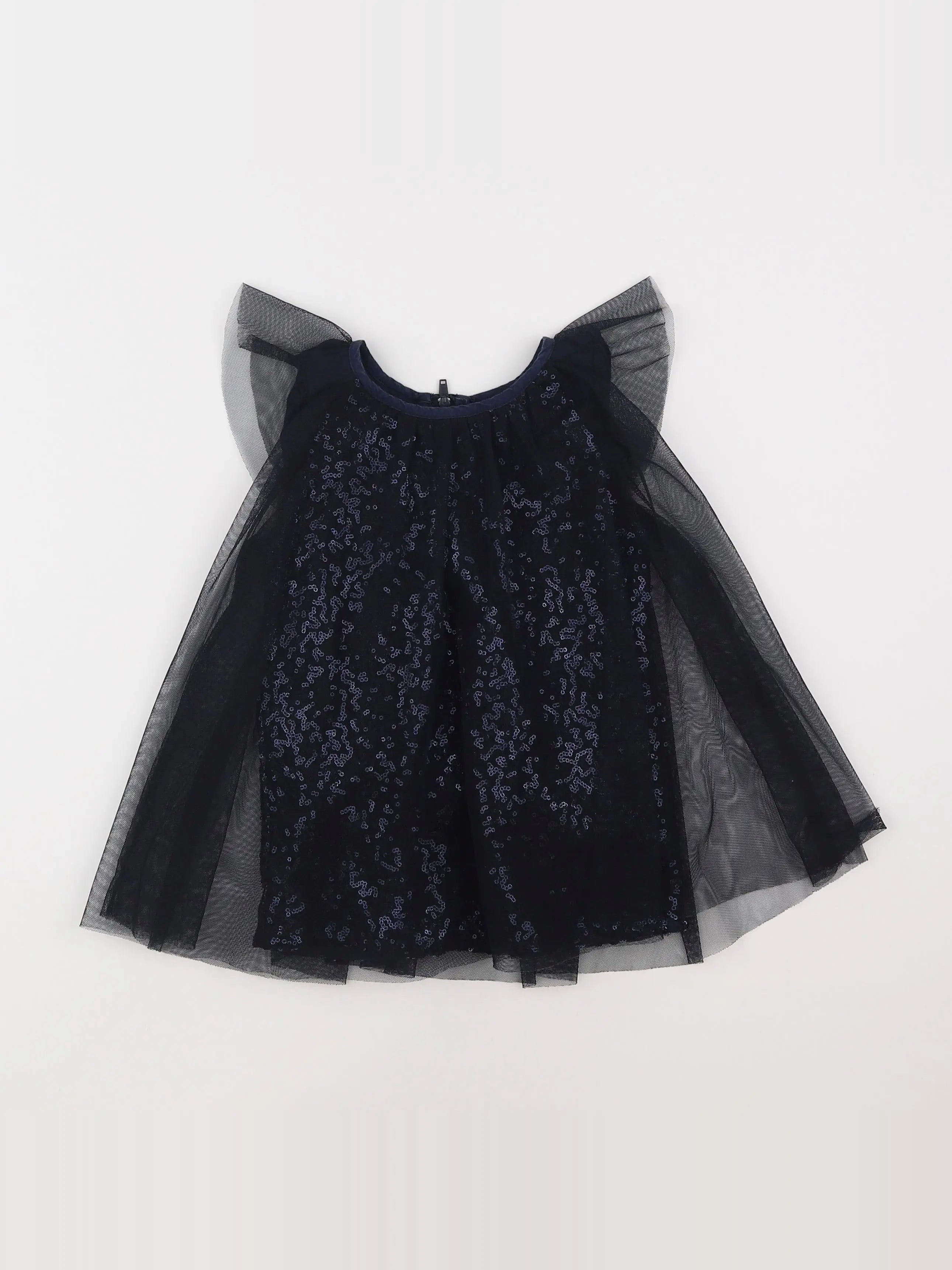 Tape à l'oeil - robe bleu - 12 mois
