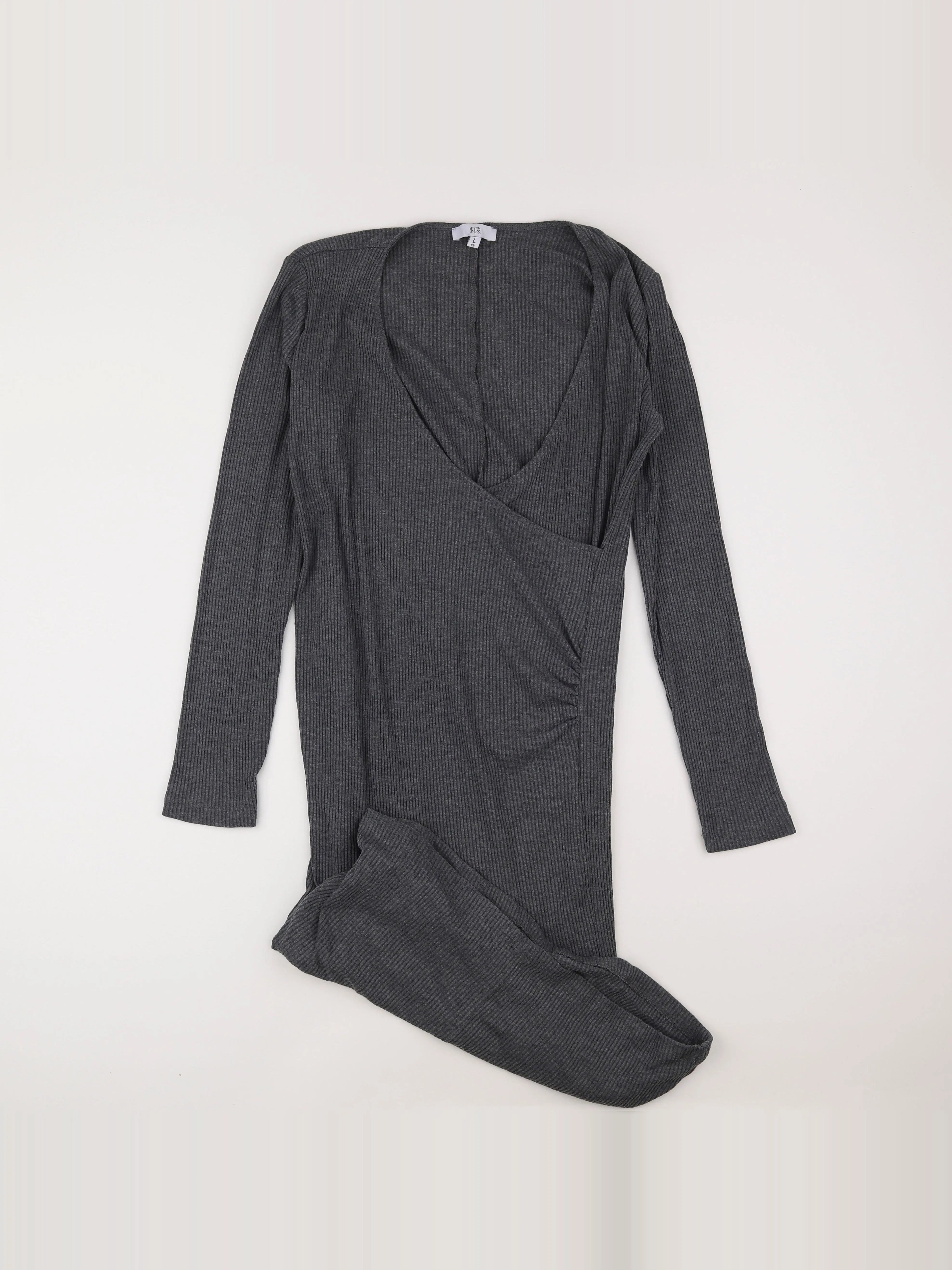 La redoute - robe grossesse, grossesse gris - 40