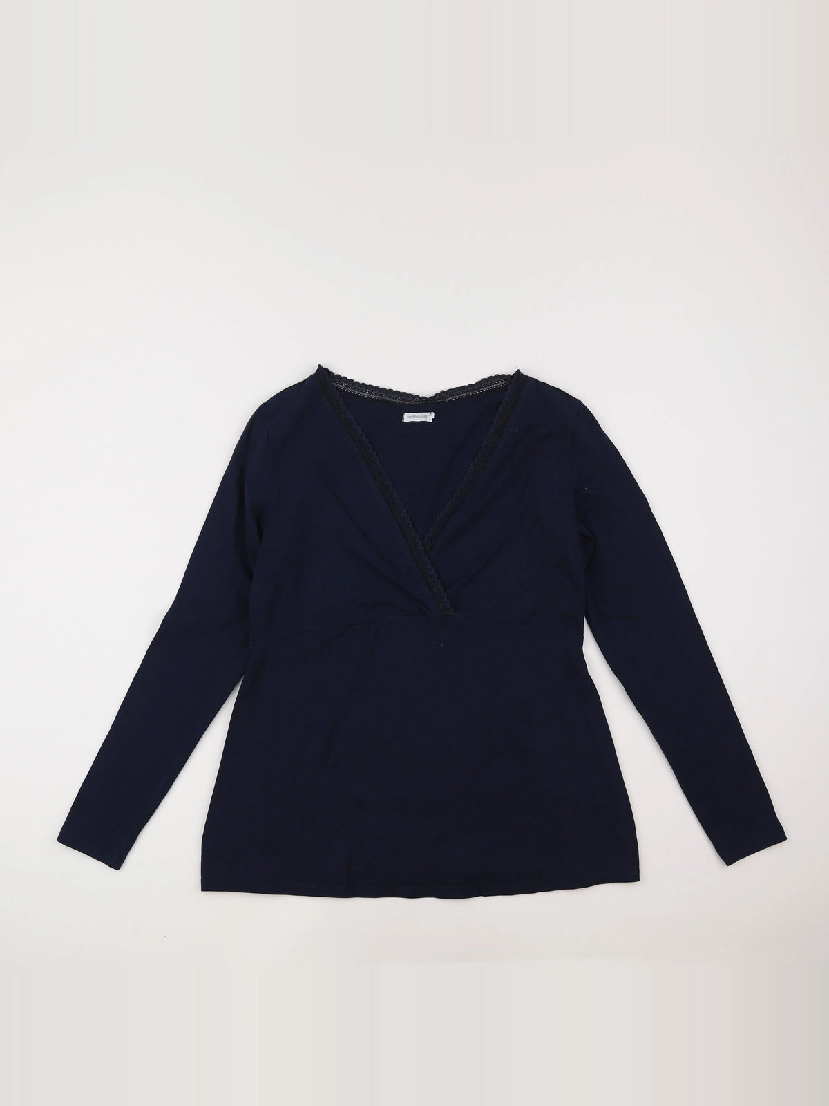 Vertbaudet - tee-shirt grossesse bleu - 42 à 44