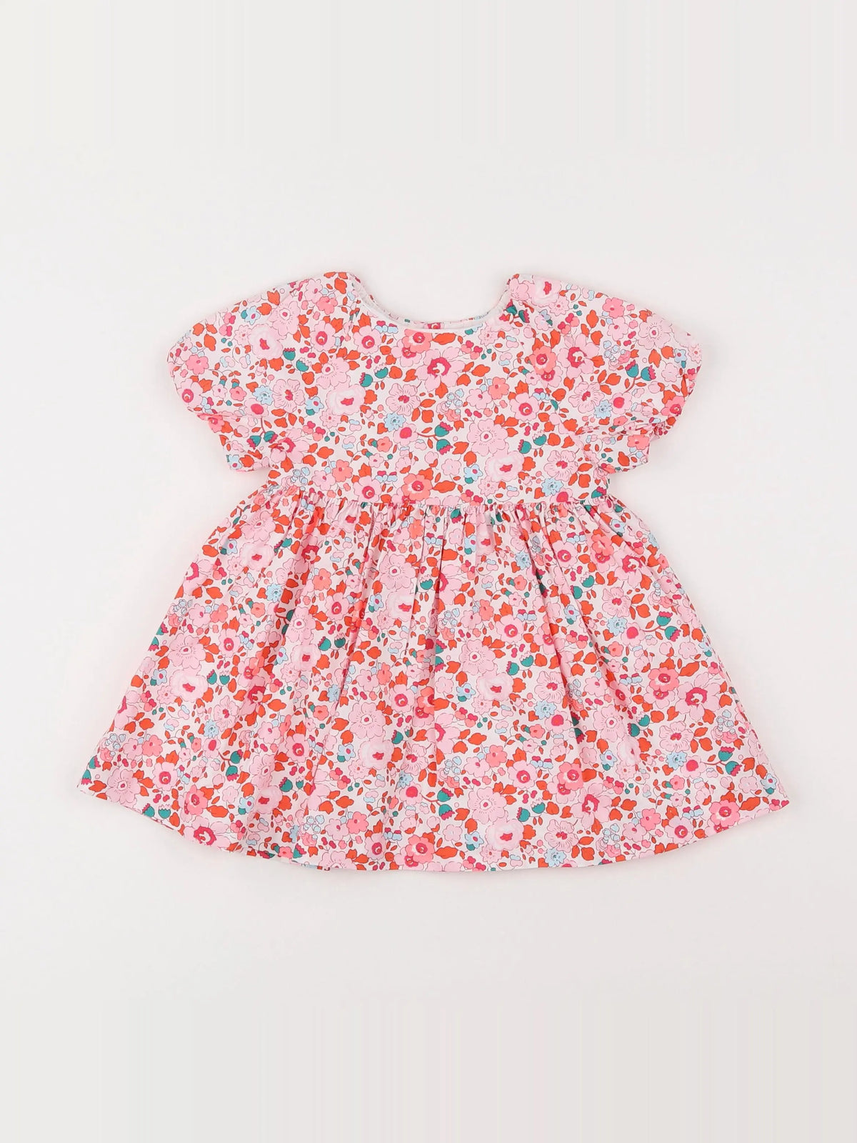 Jacadi - robe liberty multicolore - 12 mois