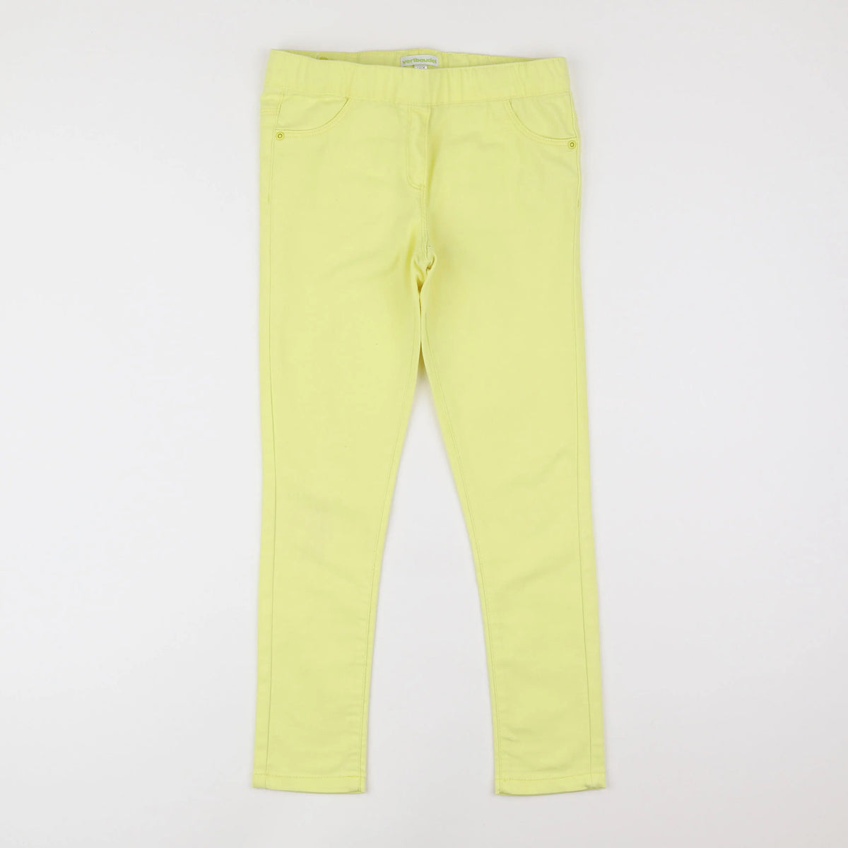 Vertbaudet - jegging jaune - 9 ans