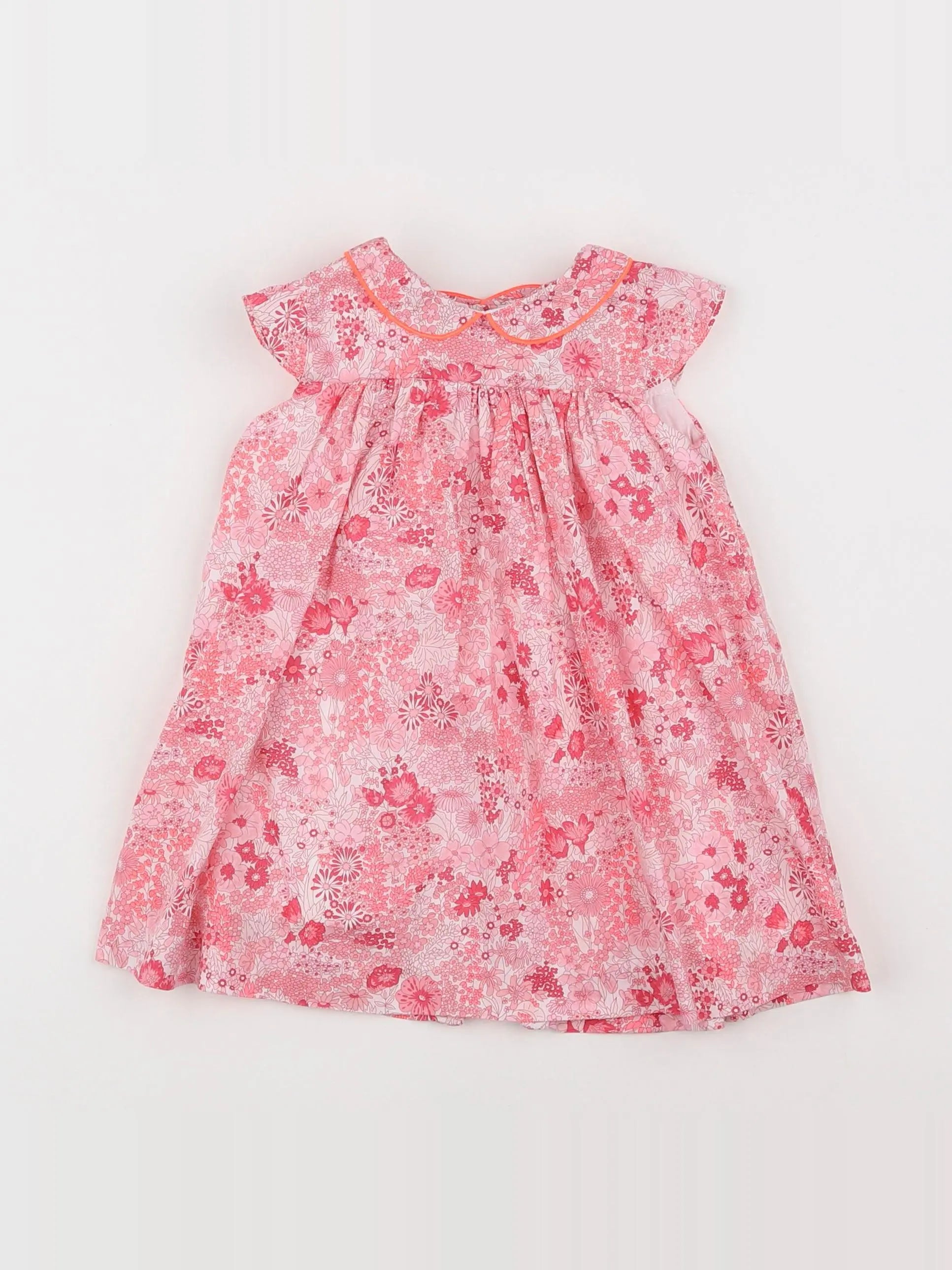 Jacadi - robe liberty rose - 12 mois