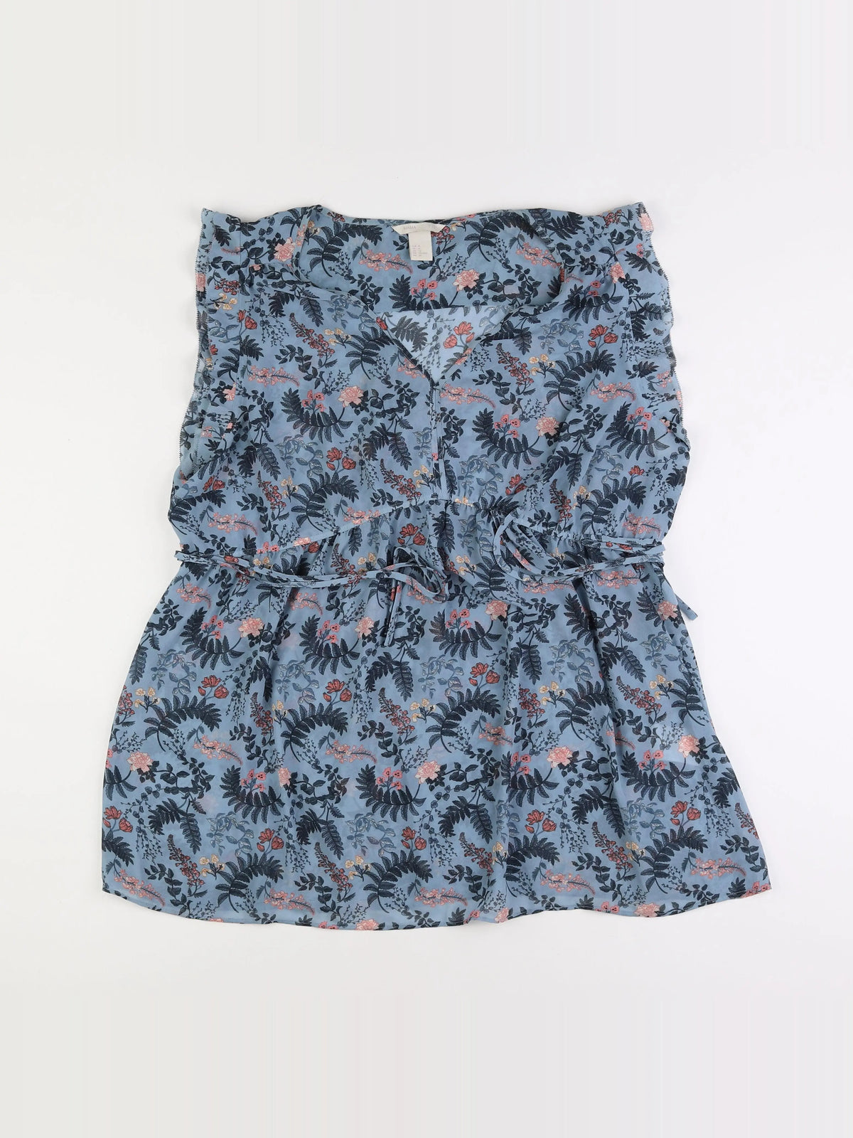 H&M - blouse grossesse bleu - 48 à 50
