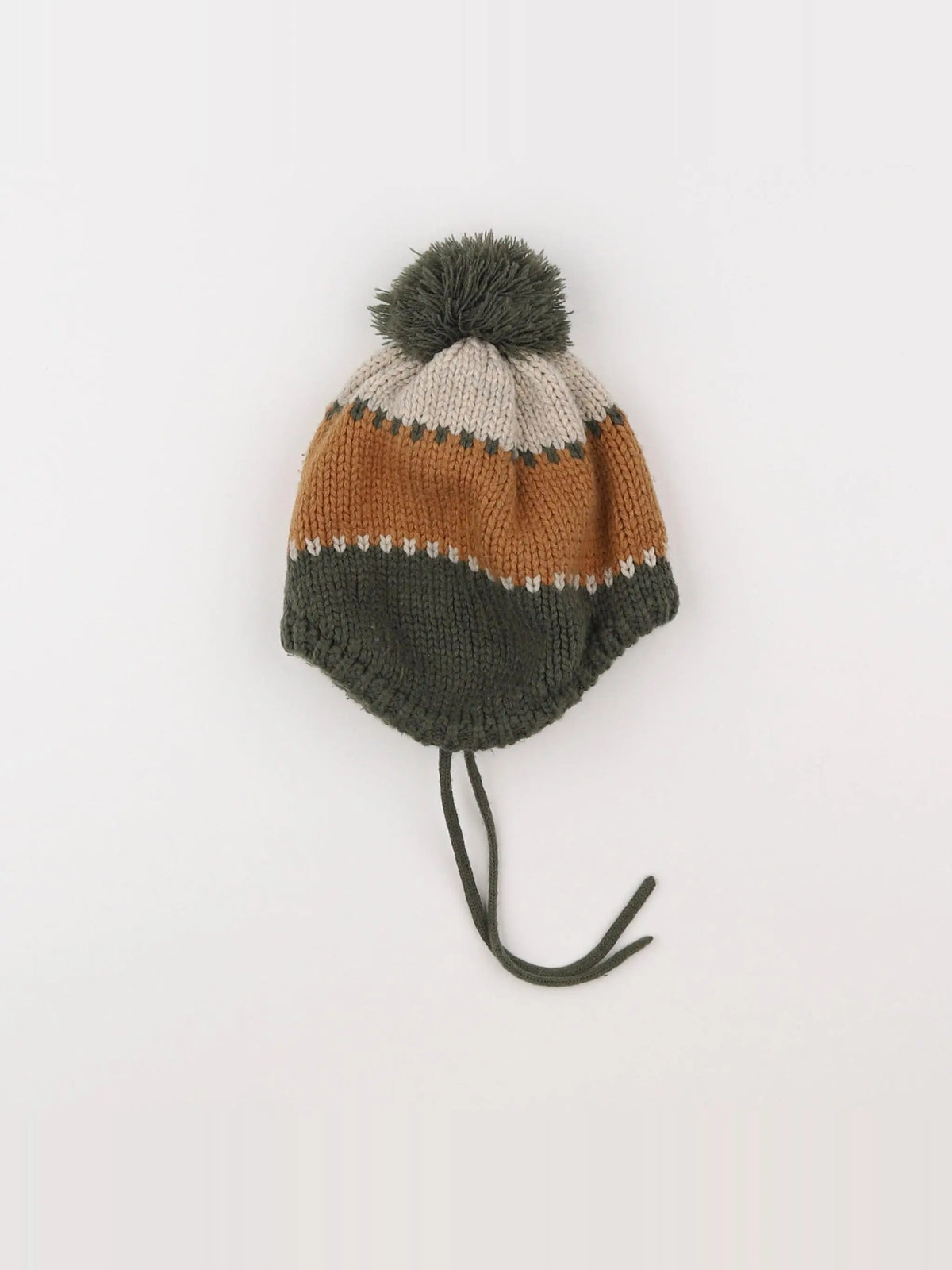 Vertbaudet - bonnet multicolore - 12/14 ans